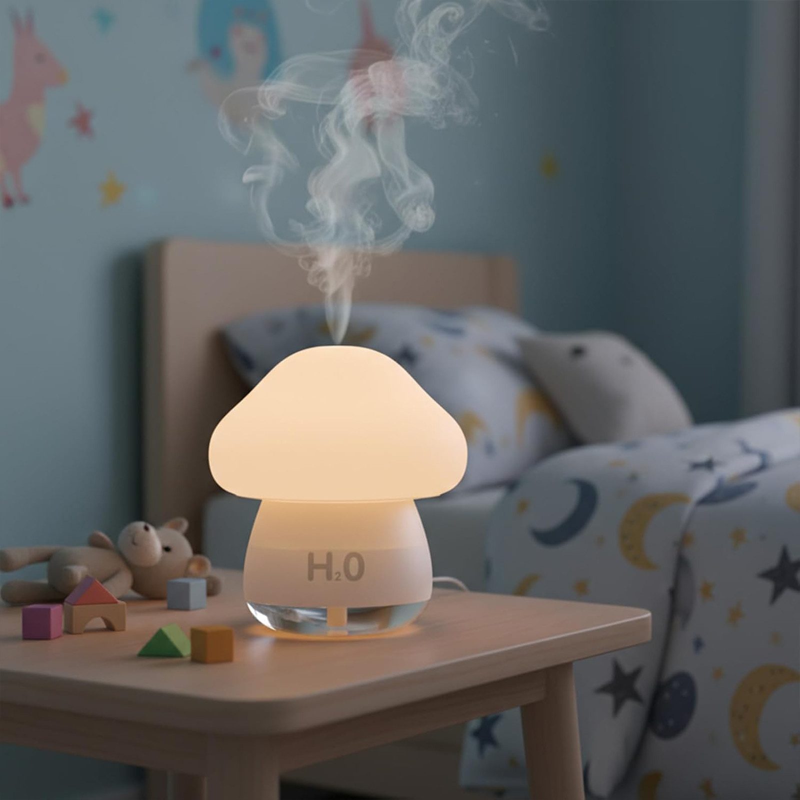 MODFU Luftbefeuchter Raumbefeuchter Schlafbefeuchter Diffusor Ultraschallbe günstig online kaufen