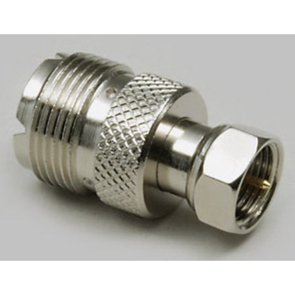 TRU COMPONENTS 1577809 UHF-Adapter UHF-Buchse - F-Stecker 1 St. Adapter