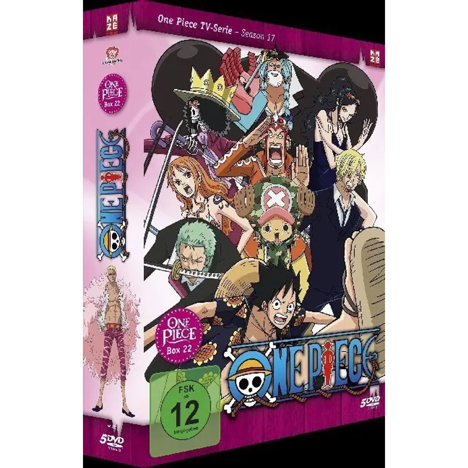 Crunchyroll DVD One Piece - TV-Serie - Box 22 (Episoden 657-687).Box.22,5 DVD