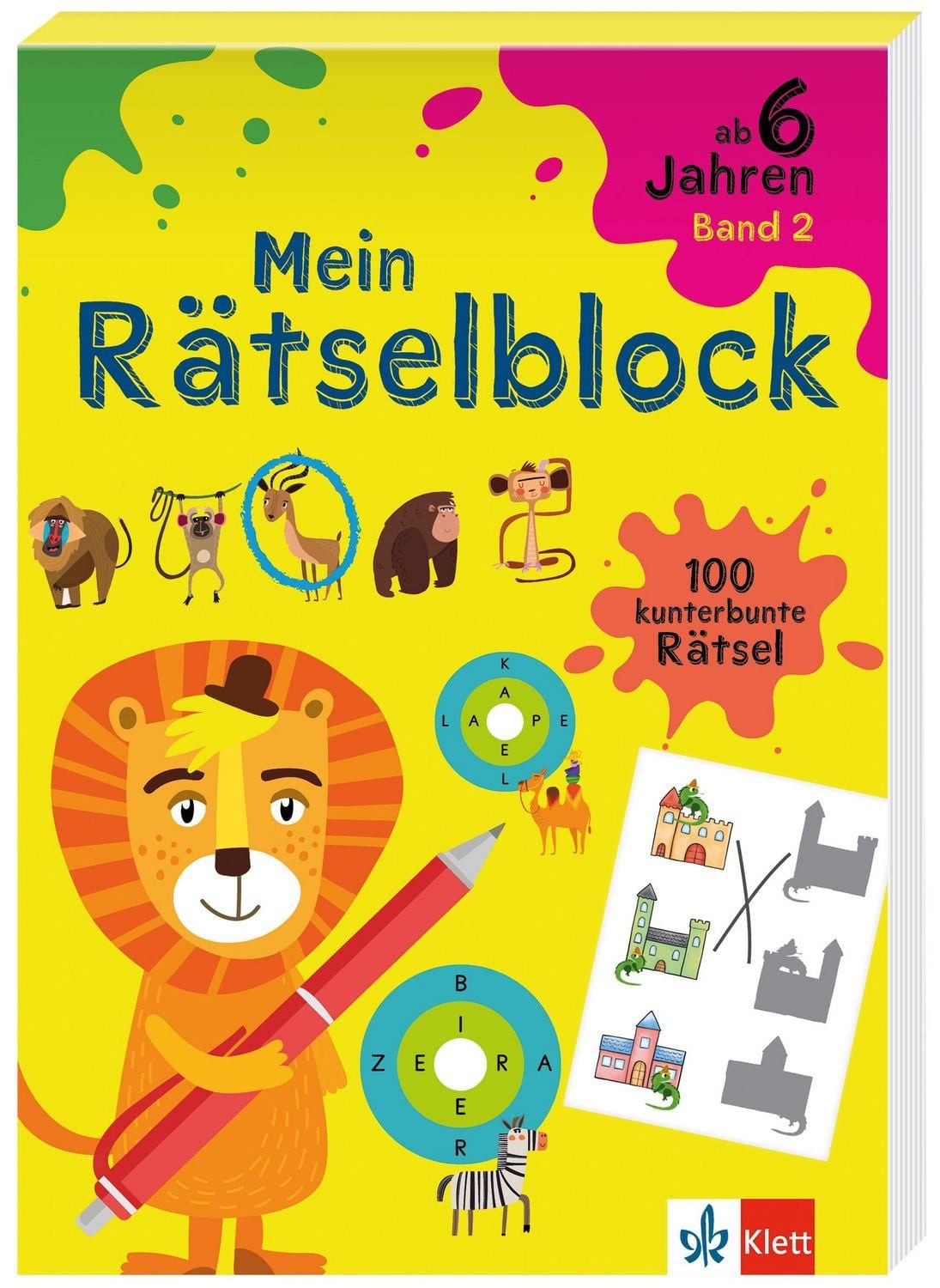 Klett Mein Rätselblock ab 6 Jahren Band 2 / diverse