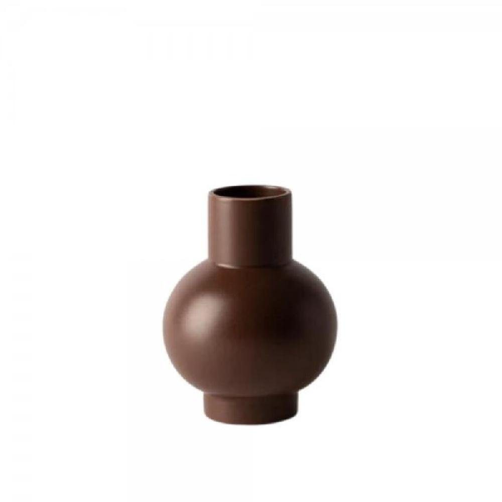Raawii Dekovase Vase Strøm Chocolate (Small)