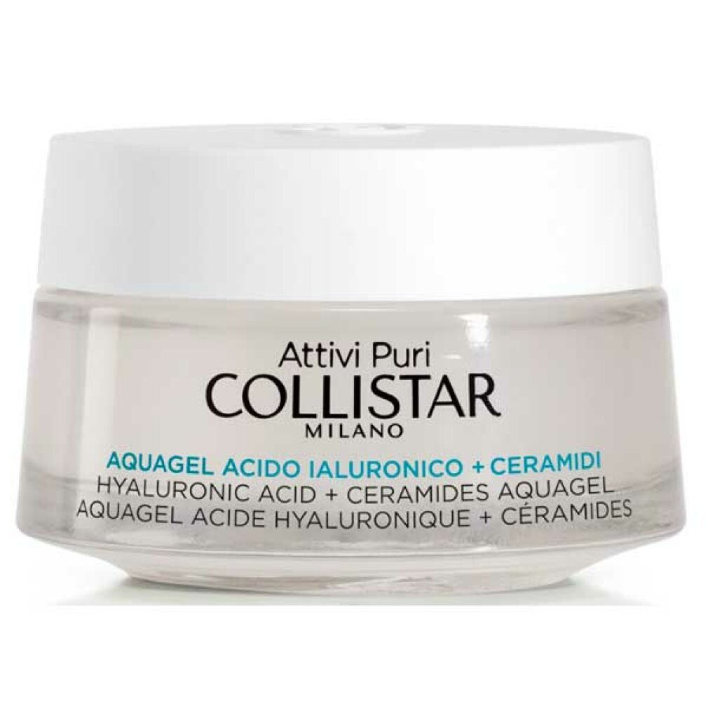 COLLISTAR Tagescreme Attivi Puri Aquagel Hyaluronic Acid Creamides 50ml