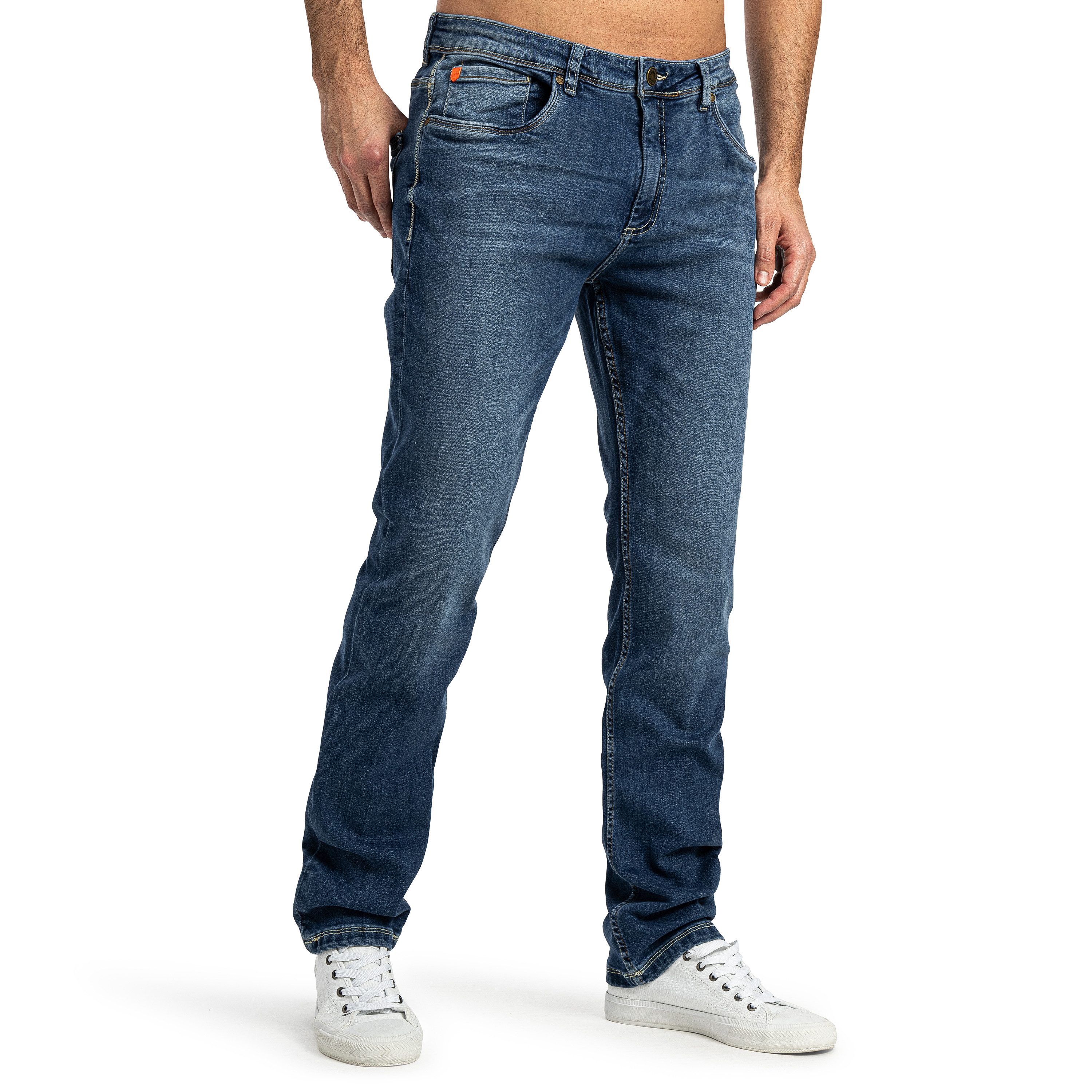 SUBLEVEL Slim-fit-Jeans Herren Jeans Slim Straight Fit Stretch Hose Flexibl günstig online kaufen