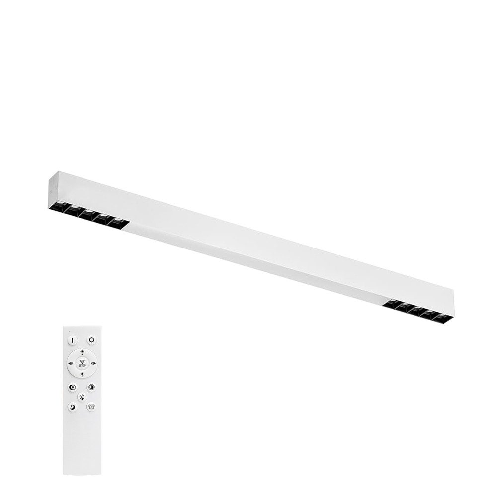 ZMH LED Deckenleuchte Modern 53cm 80cm 107cm für Schlafzimmer Arbeitzimmer, Tageslichtweiß, Deckenleuchte