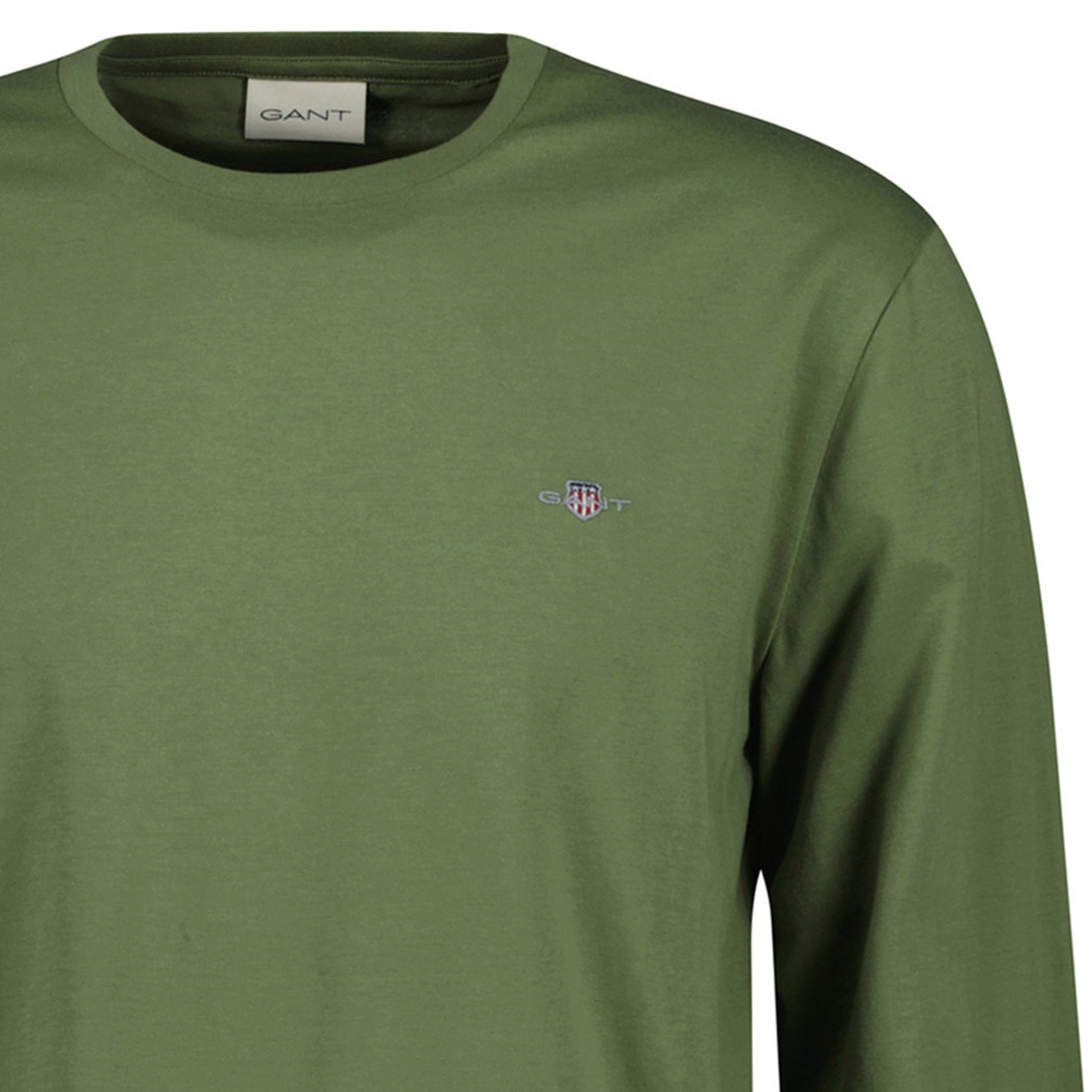 Gant T-Shirt Herren Longsleeve 1er Pack Baumwolle (Packung, 1er Pack) günstig online kaufen