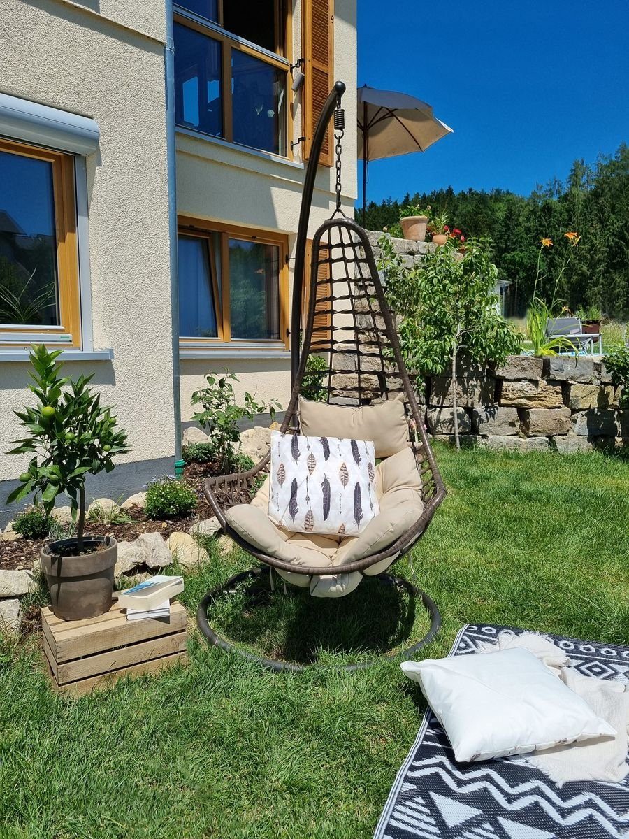 JACK Dekokissen JACK Outdoor Lounge Füllung Innen 45x45cm geeignet Federn Außen Wasserfest, mit Motiv Strapazierfähig, für inkl. Kissen mit Robust, & Lotus-Effekt