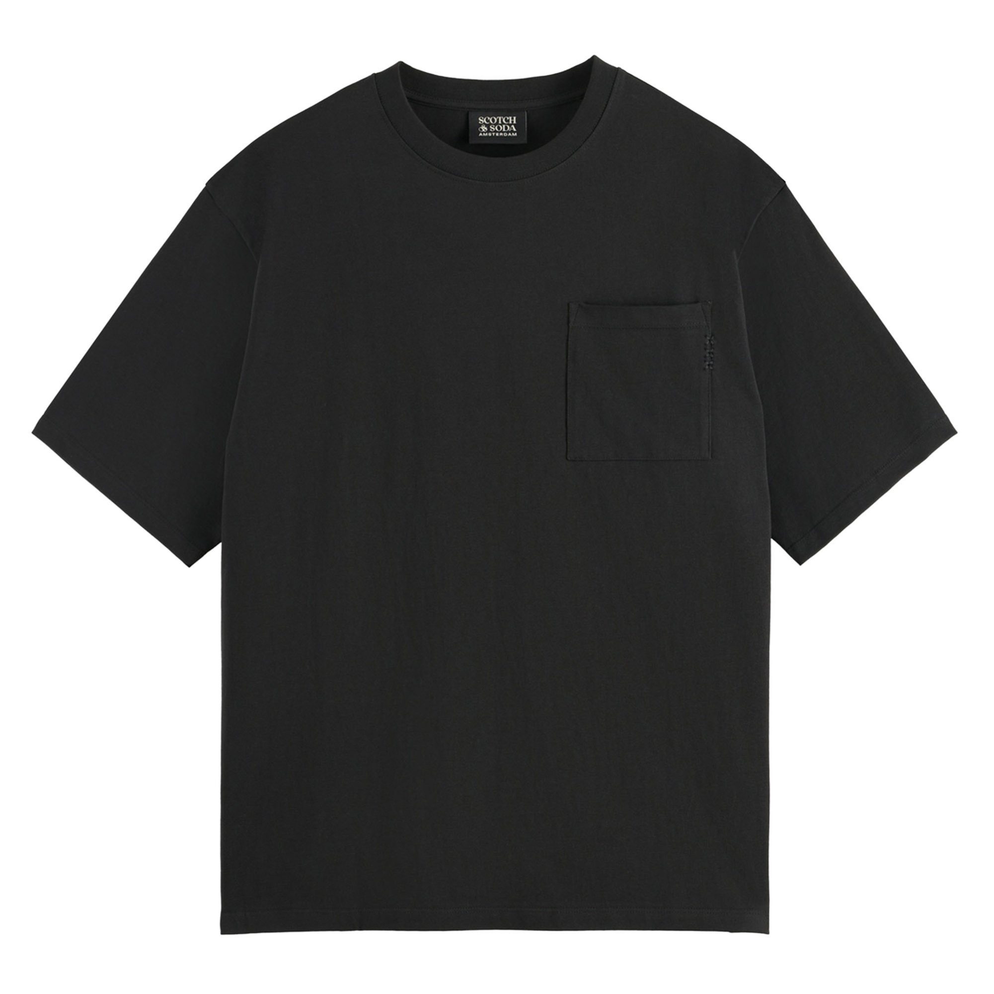 Scotch & Soda T-Shirt Herren T-Shirt 1er Pack Baumwolle (Packung, 1er Pack)