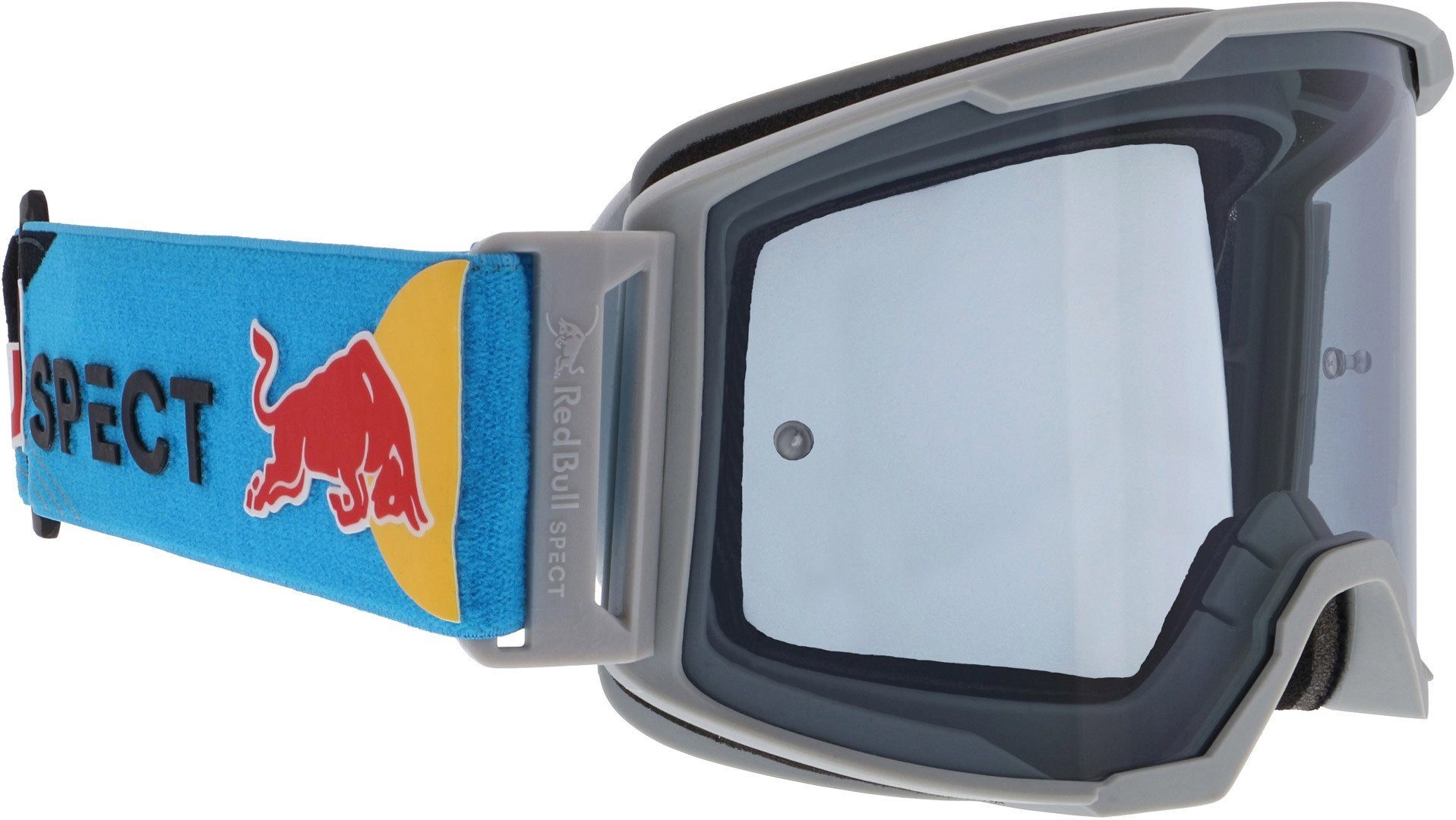Red Bull SPECT Eyewear Motorradbrille Strive 005 Motocross Brille, Antifog,Verspiegelt