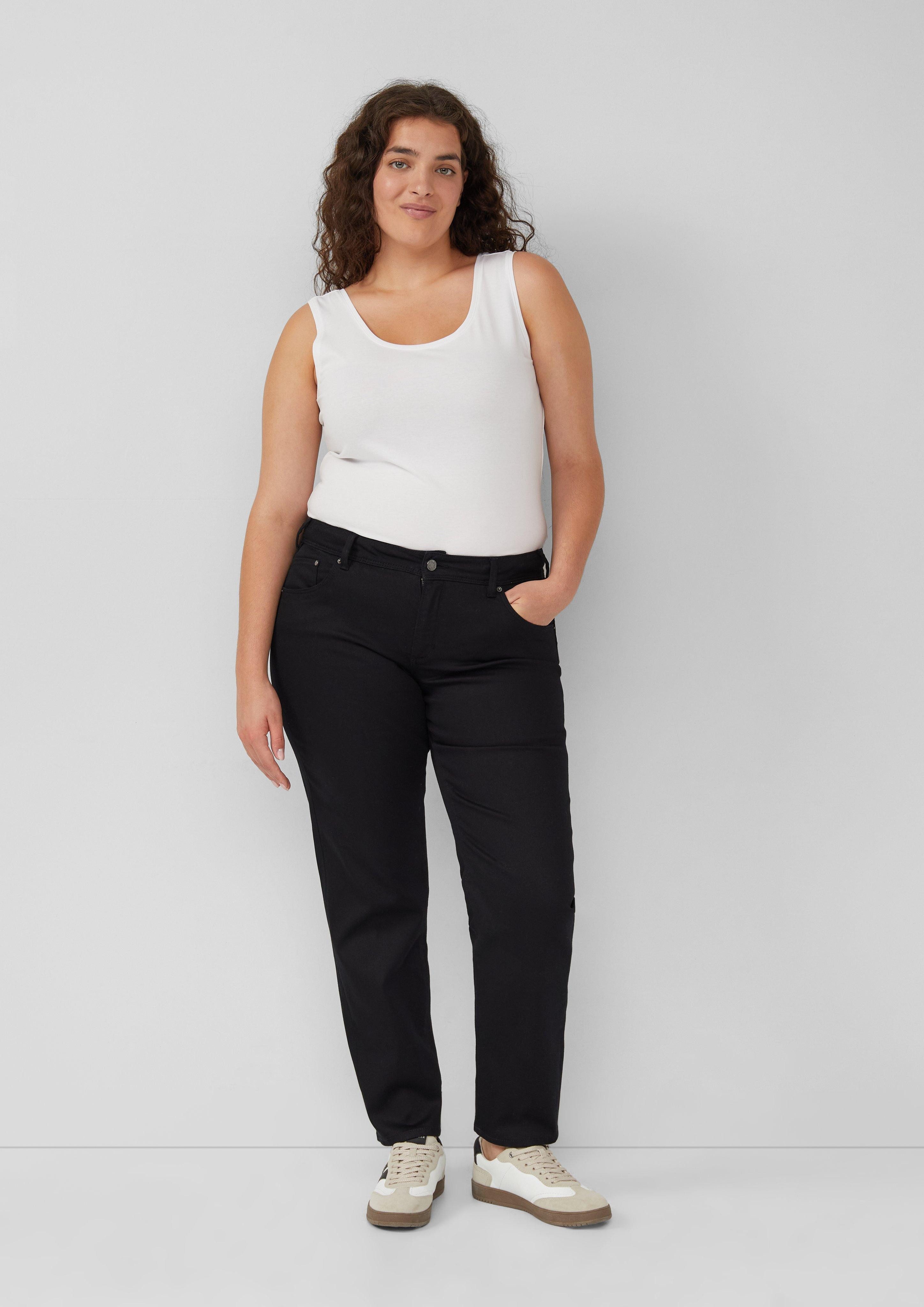 s.Oliver 5-Pocket-Jeans Jeans / Curvy Fit günstig online kaufen