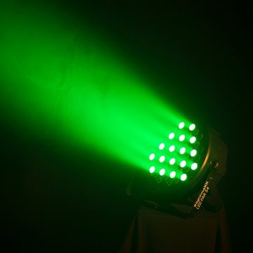 lightmaXX LED Scheinwerfer, LED PAR 54 Scheinwerfer, RGB-Farbmischung, DMX-Kanäle