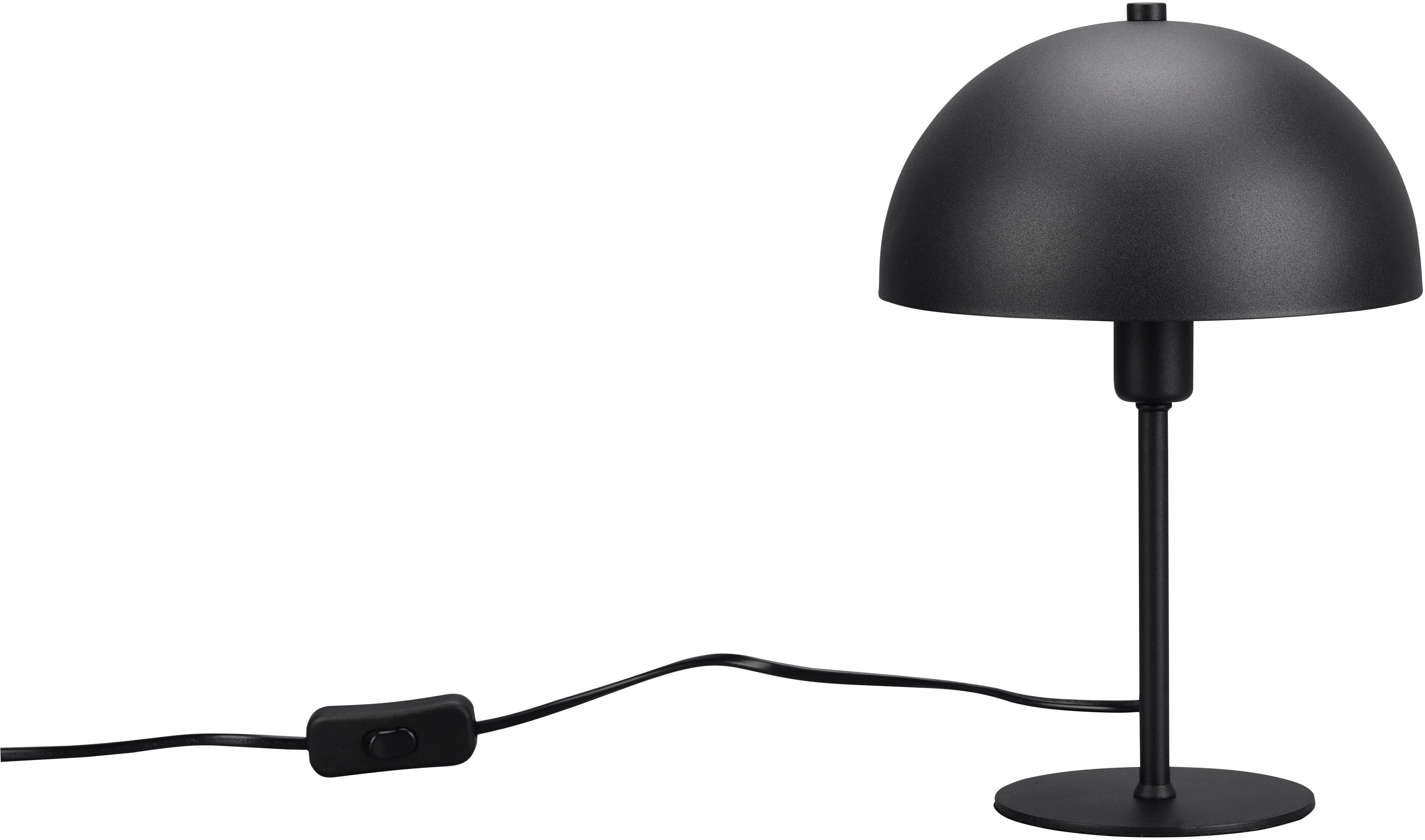 my home Schreibtischlampe MANON, Tischlampe Pilzform Höhe 31cm Ø 20cm, exkl günstig online kaufen