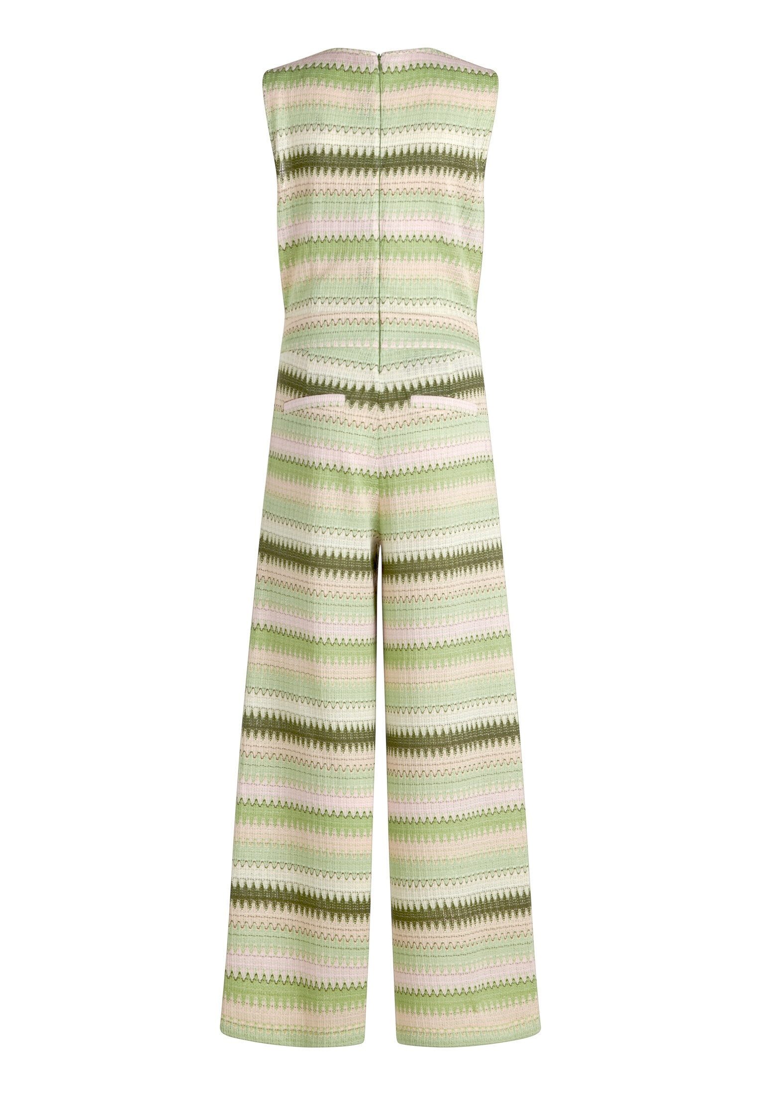 Cartoon Overall Damen mit Bindegürtel (1-tlg)