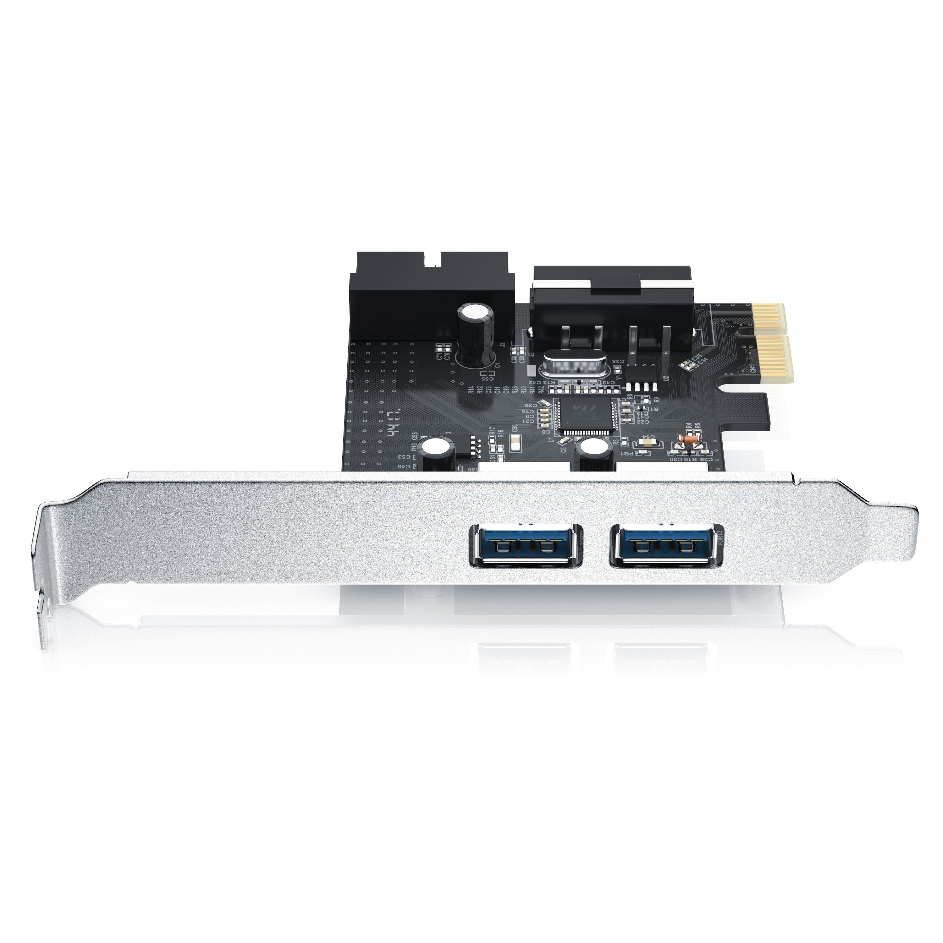 CSL USB-Adapter, 2 Port USB 3.2 Gen1 PCI Express Controllerkarte, 2 Schnittstellen