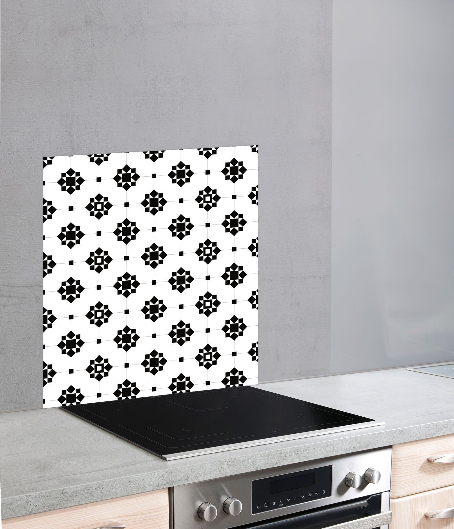 WENKO Küchenrückwand »Arabesque«, gehärtetes Glas, 60x70 cm-kaufen