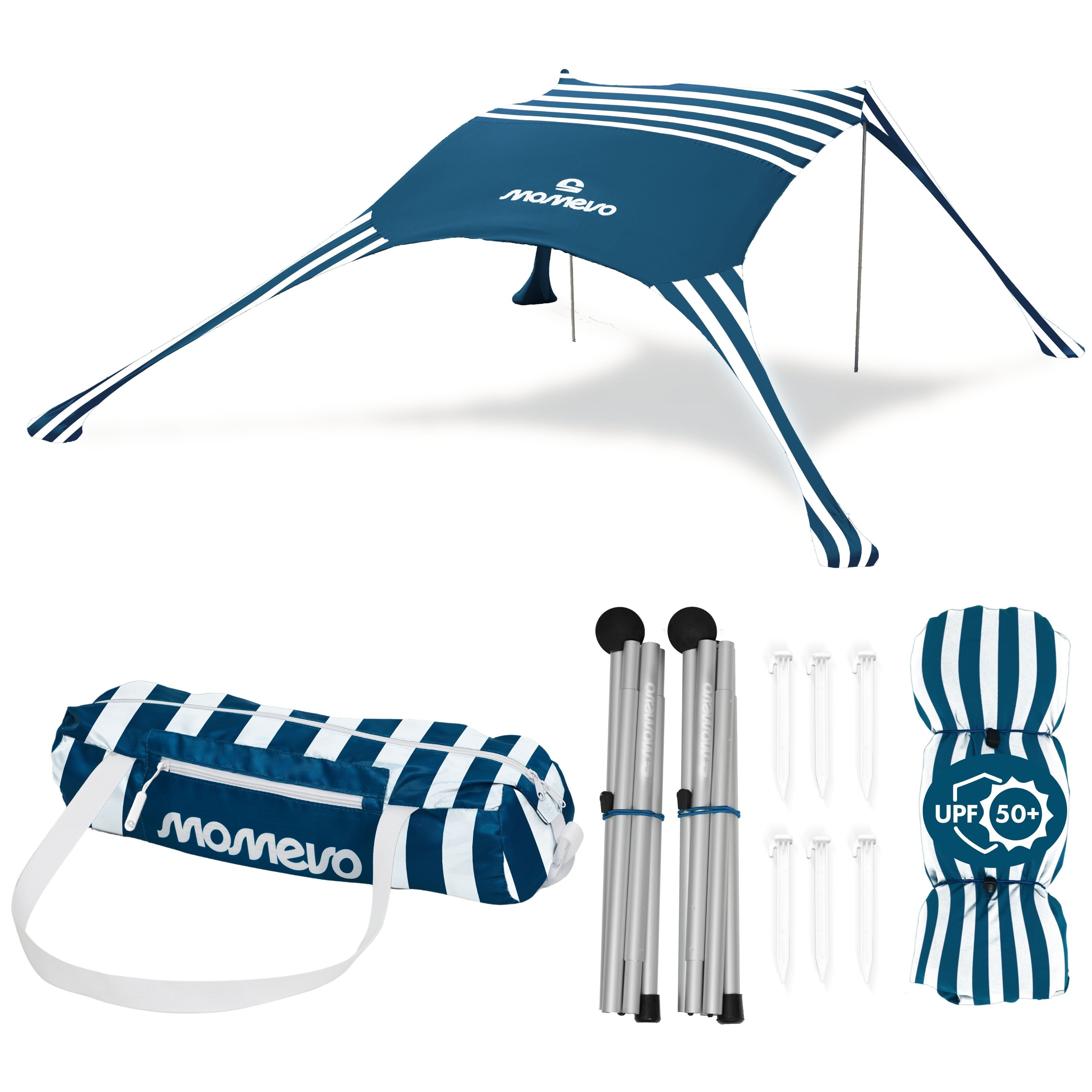Momevo Strandmuschel Strandzelt mit UV Schutz günstig online kaufen