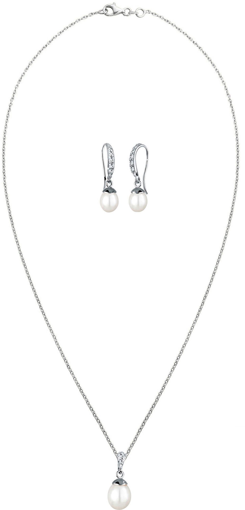 Elli Ohrring und Ketten Set Multipack Schmuck Geschenk Silber 925 Ohrringe günstig online kaufen