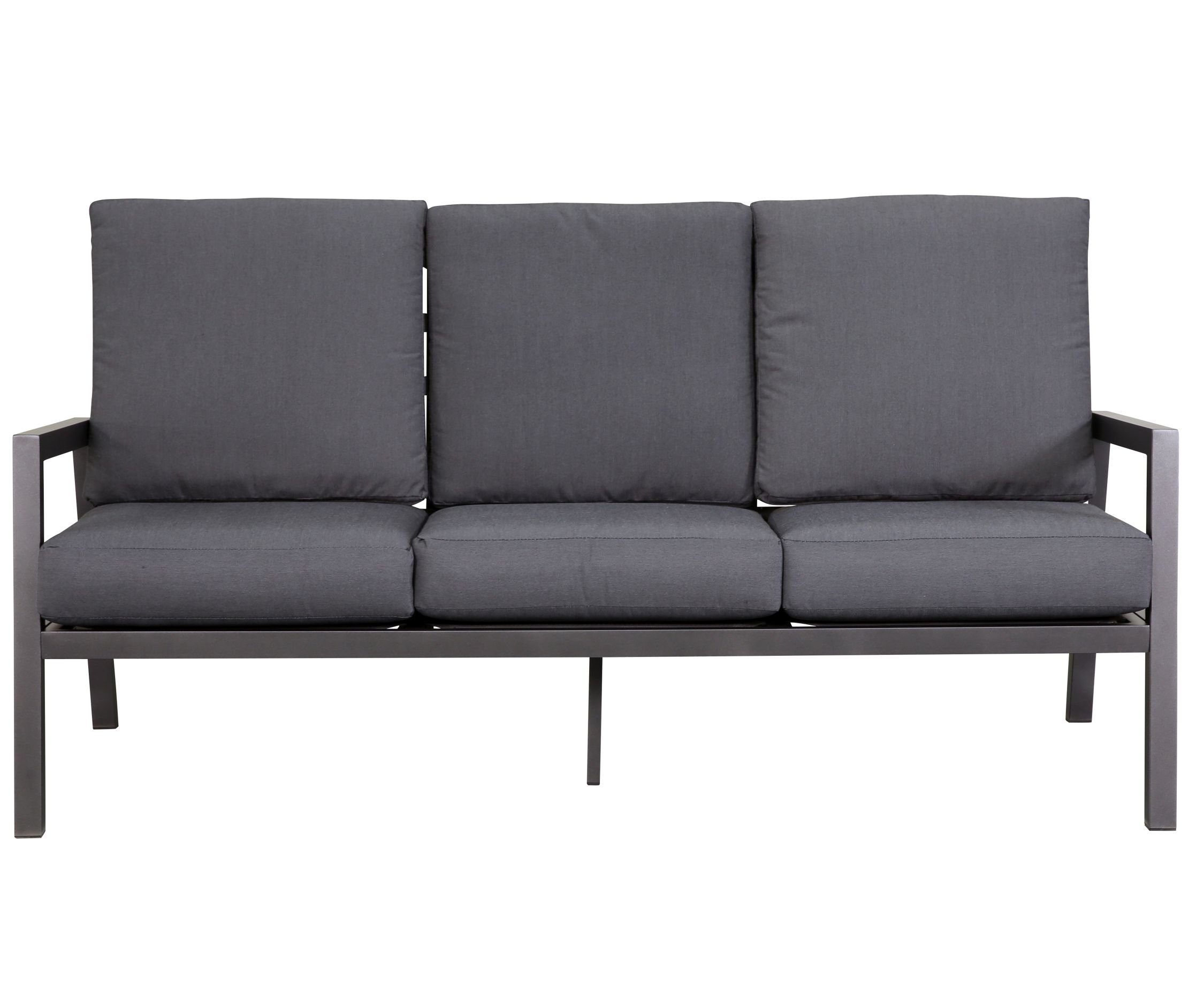 Gardissimo Gartenbank 3 Sitzer Alu Lounge Sofa Sessel Gartensofa Bank Ontar günstig online kaufen