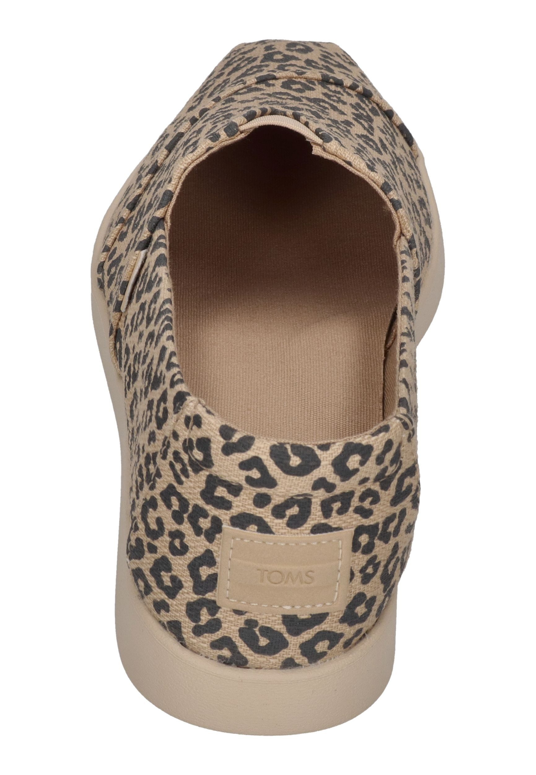 TOMS ALPARGATA PLUS Espadrille Oatmeal Small Leopard Spots – Bild 5 von 5