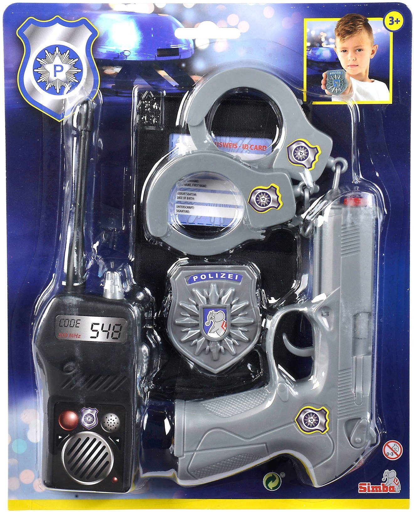 Spielzeug-Polizei Spielzeug Spielwelt Polizei Basic Set 108102669