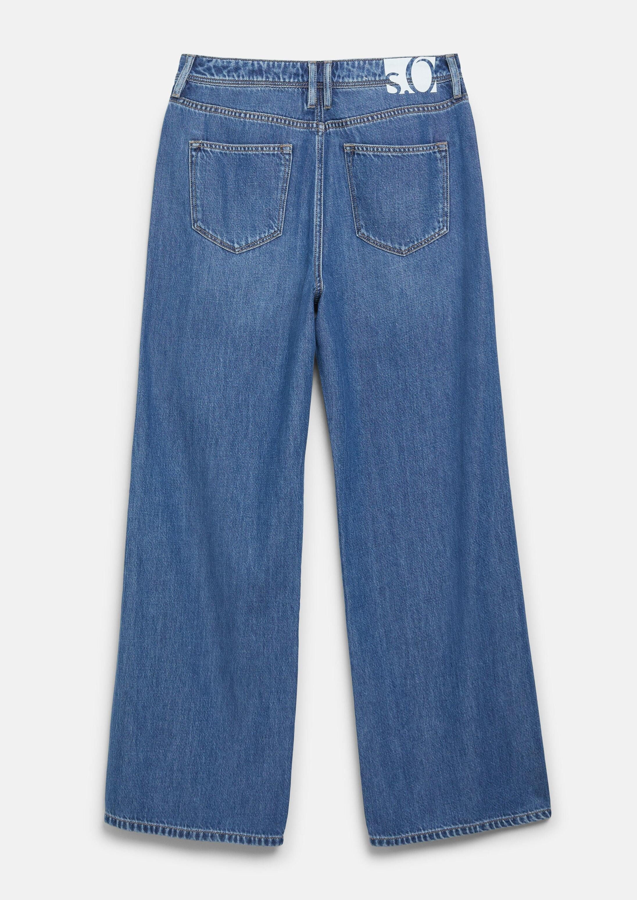 s.Oliver Weite Jeans Jeans-Hose SURI Jeans Suri / Regular Fit / High Rise / Wide Leg