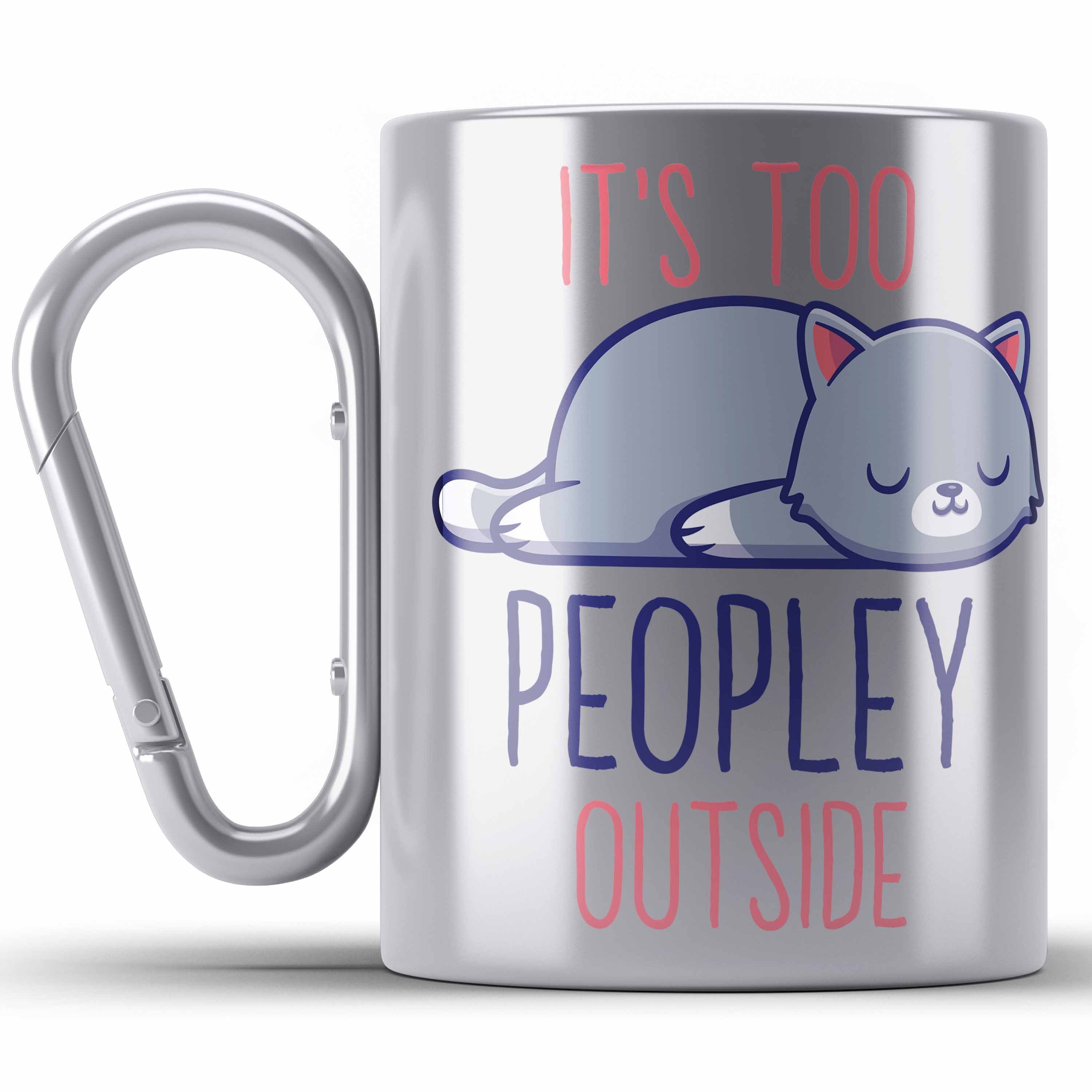 Trendation Thermotasse Lustige Edelstahl Tasse mit Spruch