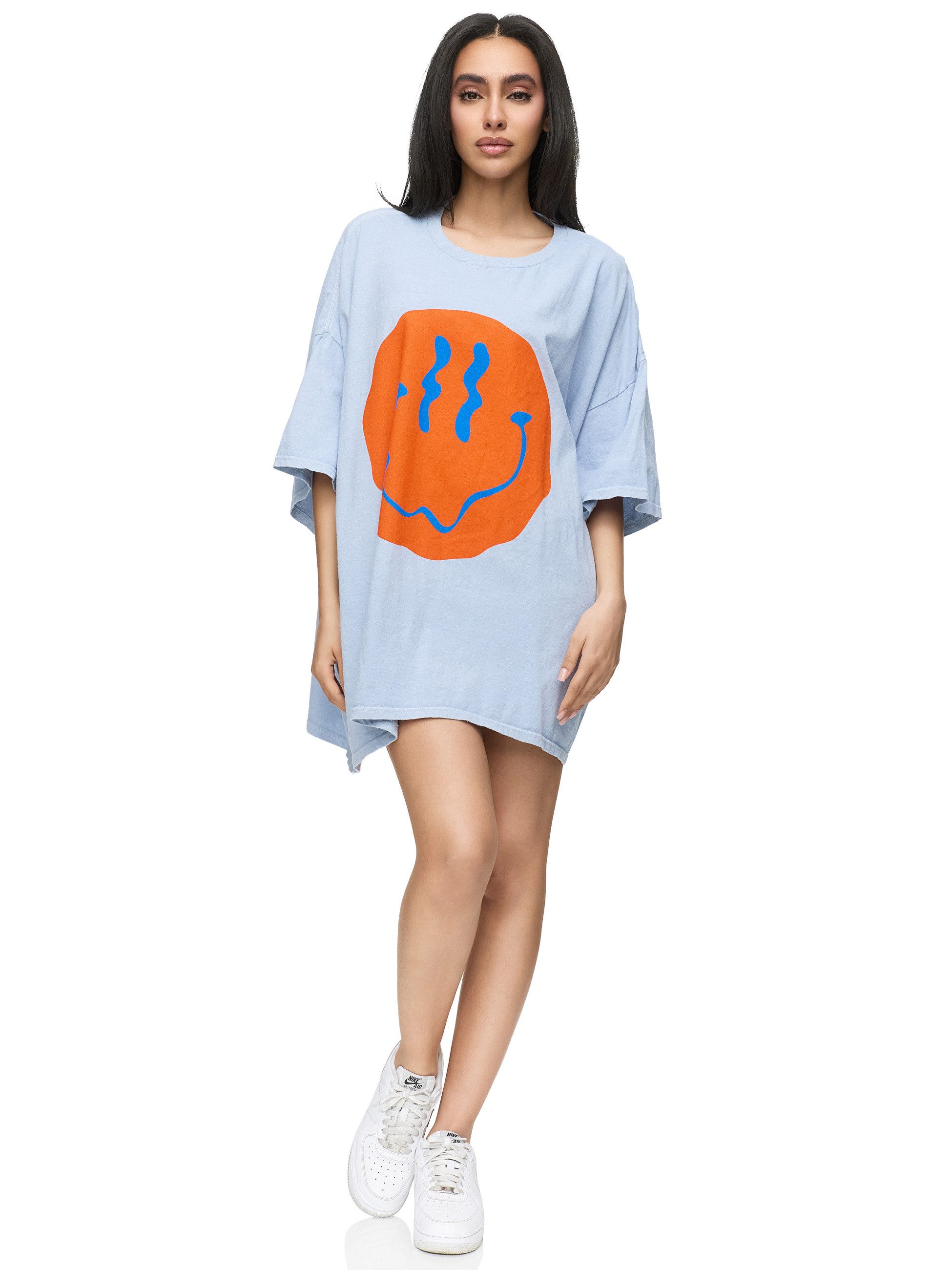 Worldclassca T-Shirt Worldclassca Oversized Print SMILE günstig online kaufen