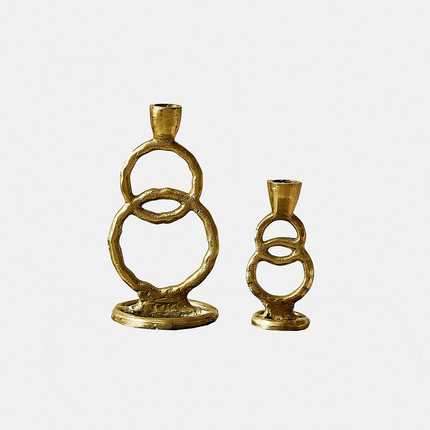 Mirabeau Kerzenständer Kerzenständer 2er Set Corvane antikmessing