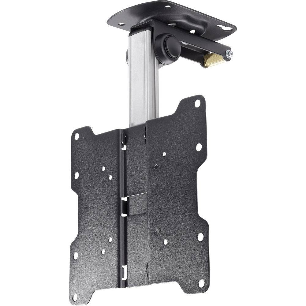 SpeaKa Professional TV-Deckenhalterung TV-Deckenhalterung 43 cm (17) - 94 cm (37), (Mit Verriegelungsmechanismus, Höhenverstellbar)