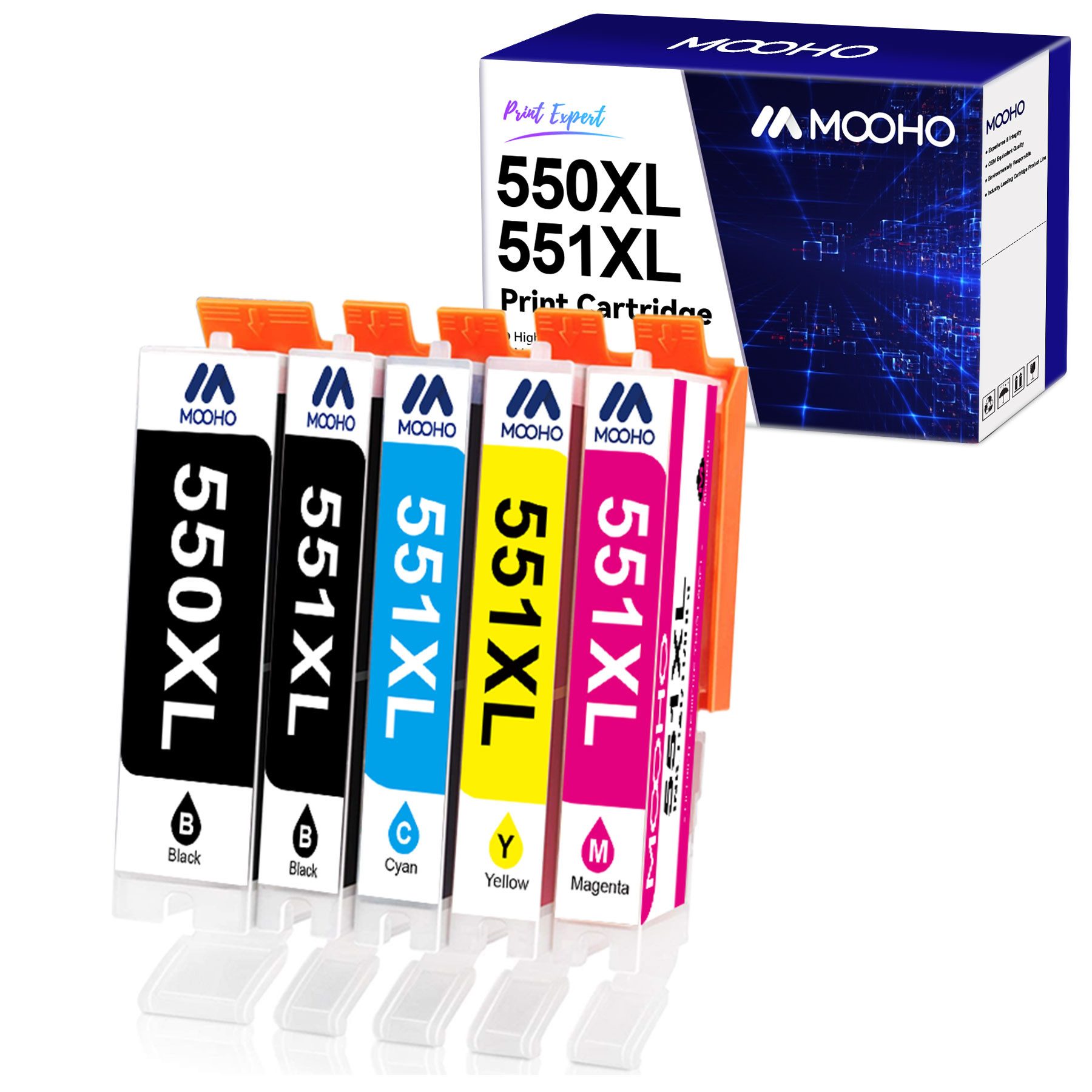 550XL 551XL Ersatz für CANON 551 XL 550 multipack Tintenpatrone