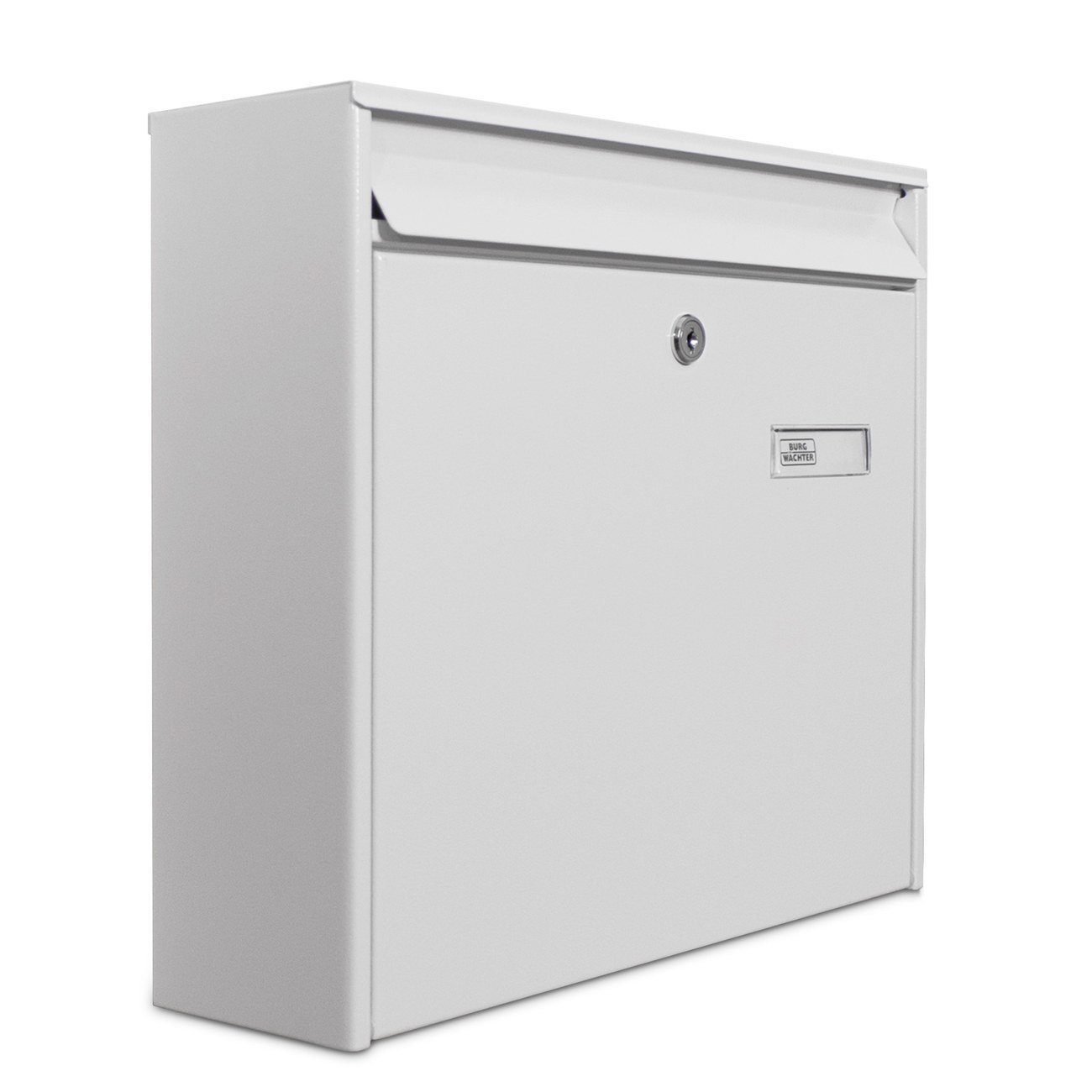 banjado Briefkastenanlage weiß mit Namensschild, 2, 3, 4 oder 6 Parteien (p günstig online kaufen