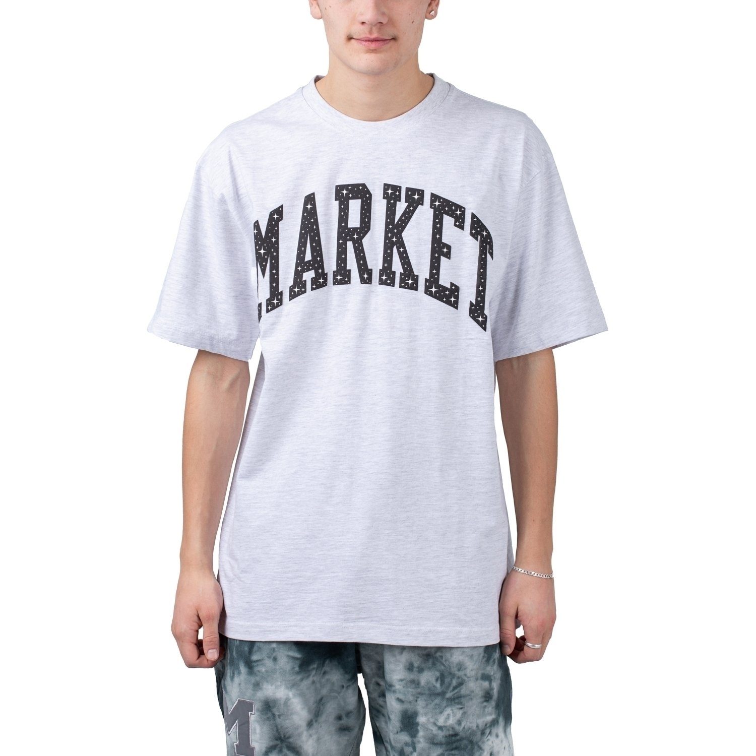 Tee Puff Market T-Shirt Gray Ash Market Arc