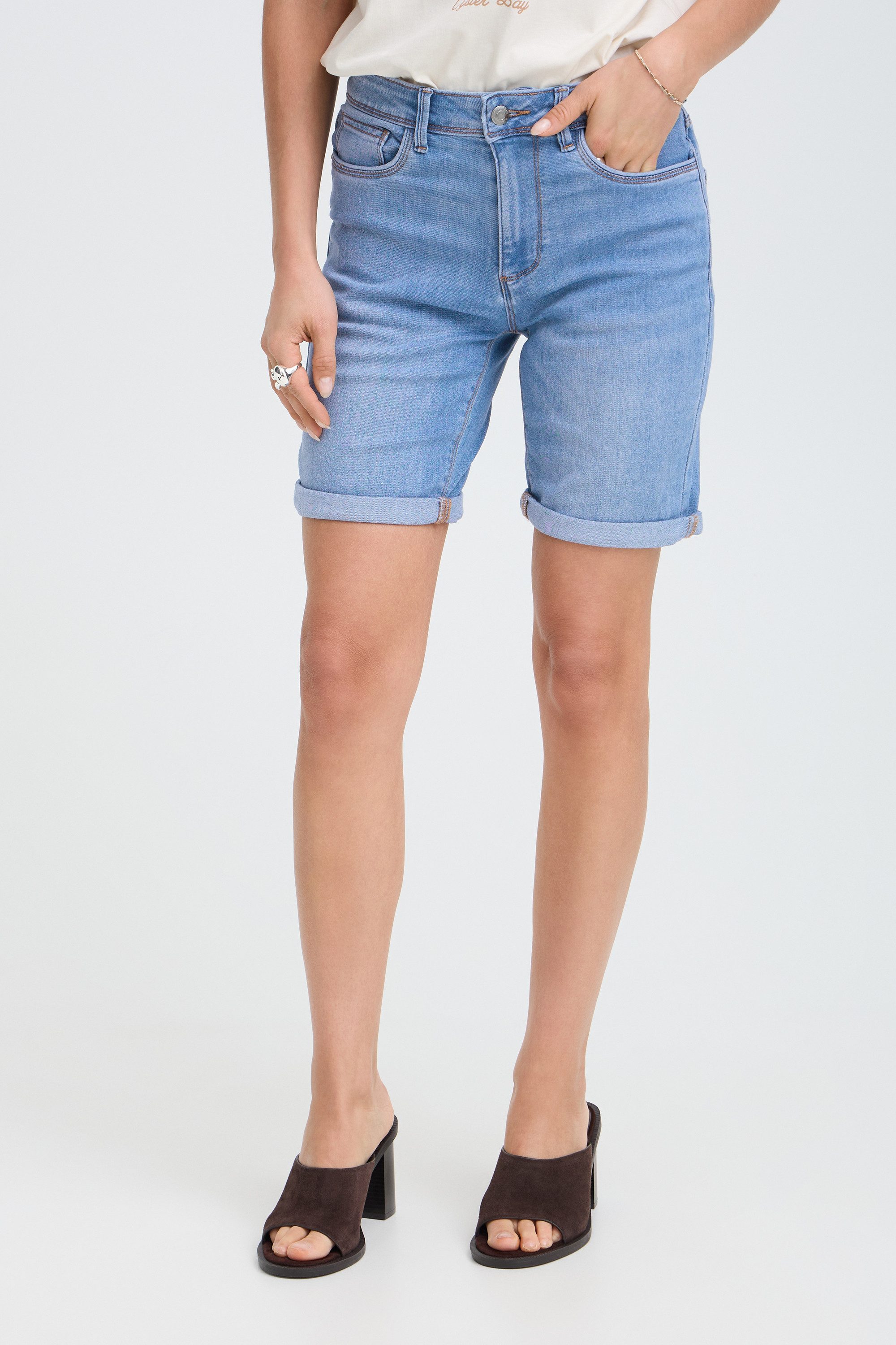 Pulz Jeans Jeansshorts Jeansshorts PZKAYLA