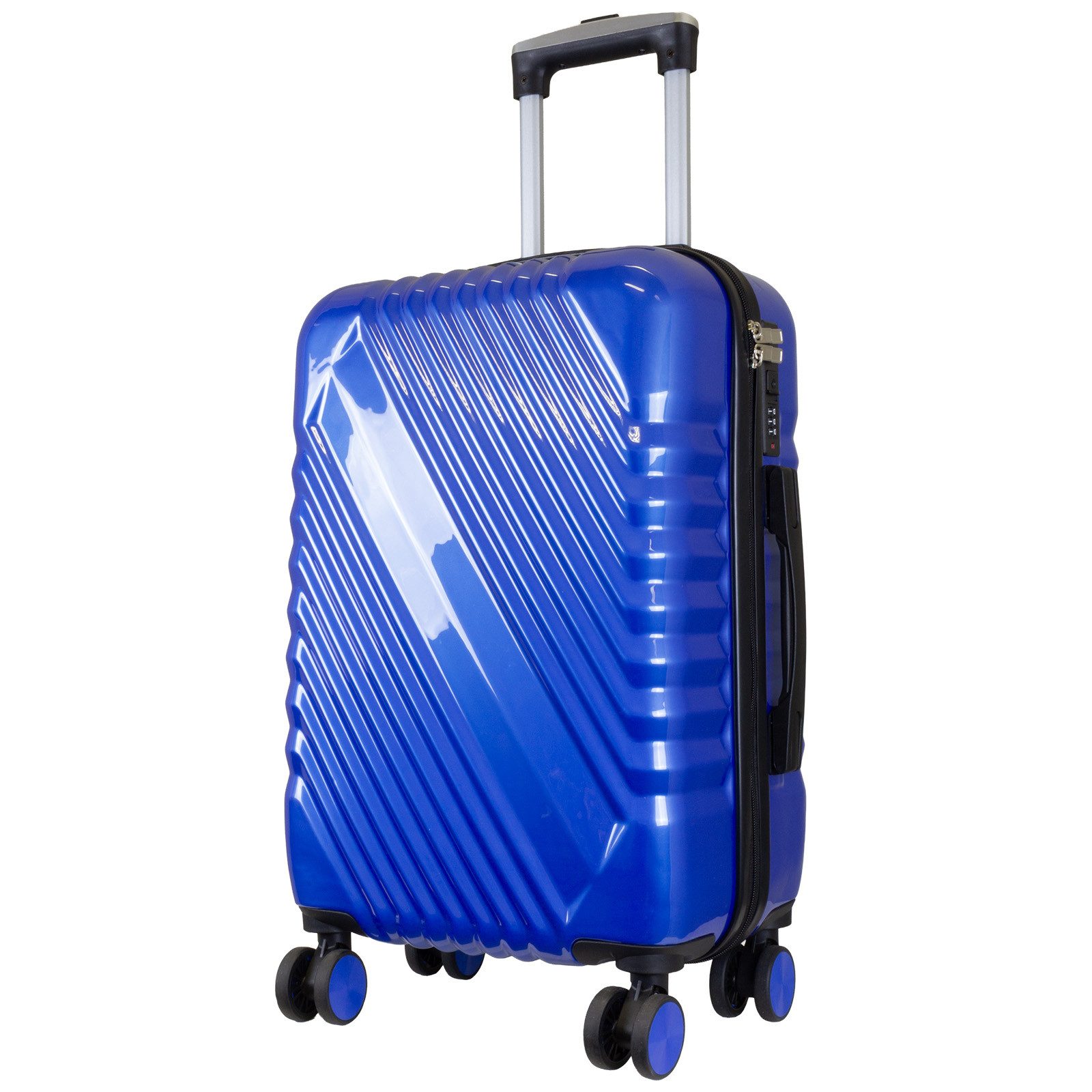 Hartschalen-Trolley Hartschalenkoffer Genua S Handgepäck Trolley 4 Rollen
