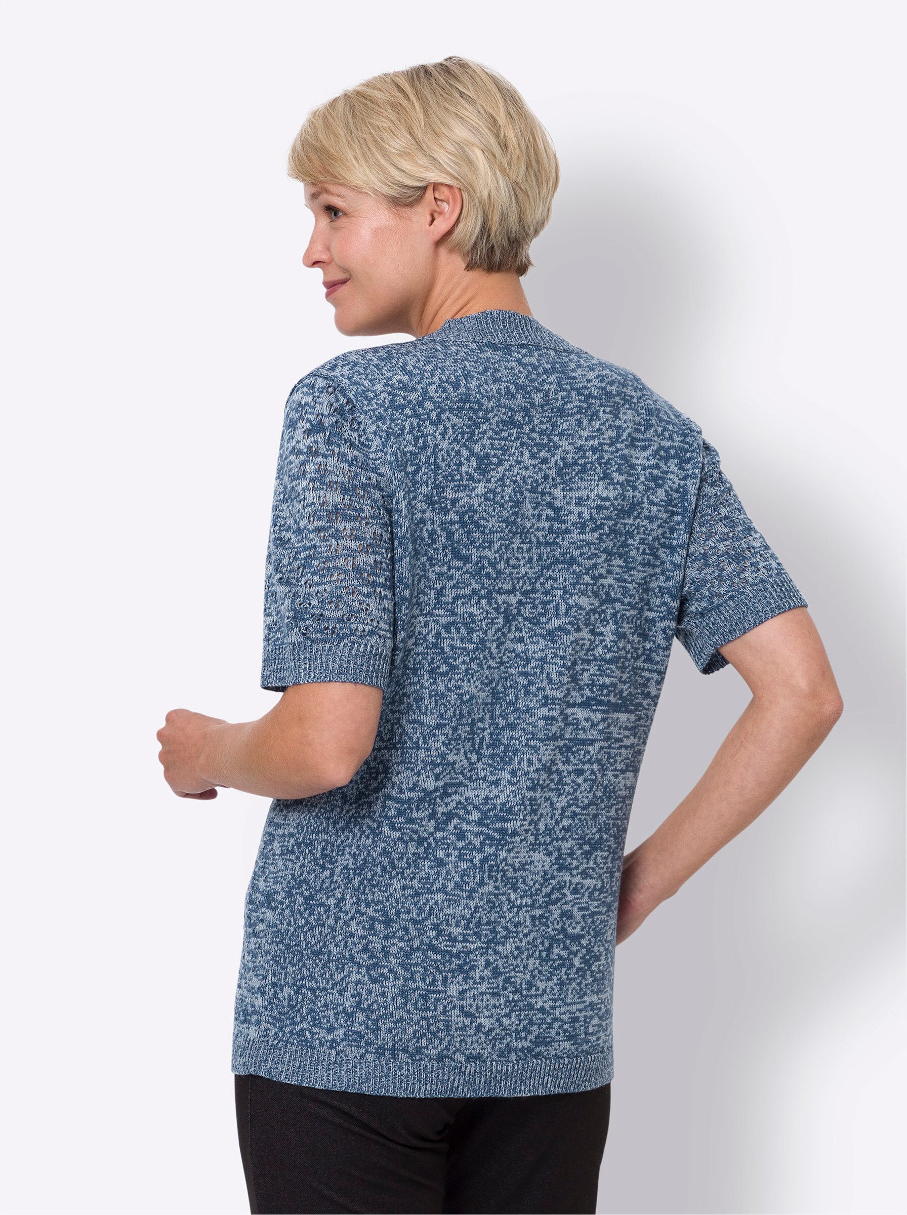 Sieh an! Strickjacke Ajourstrickjacke . günstig online kaufen
