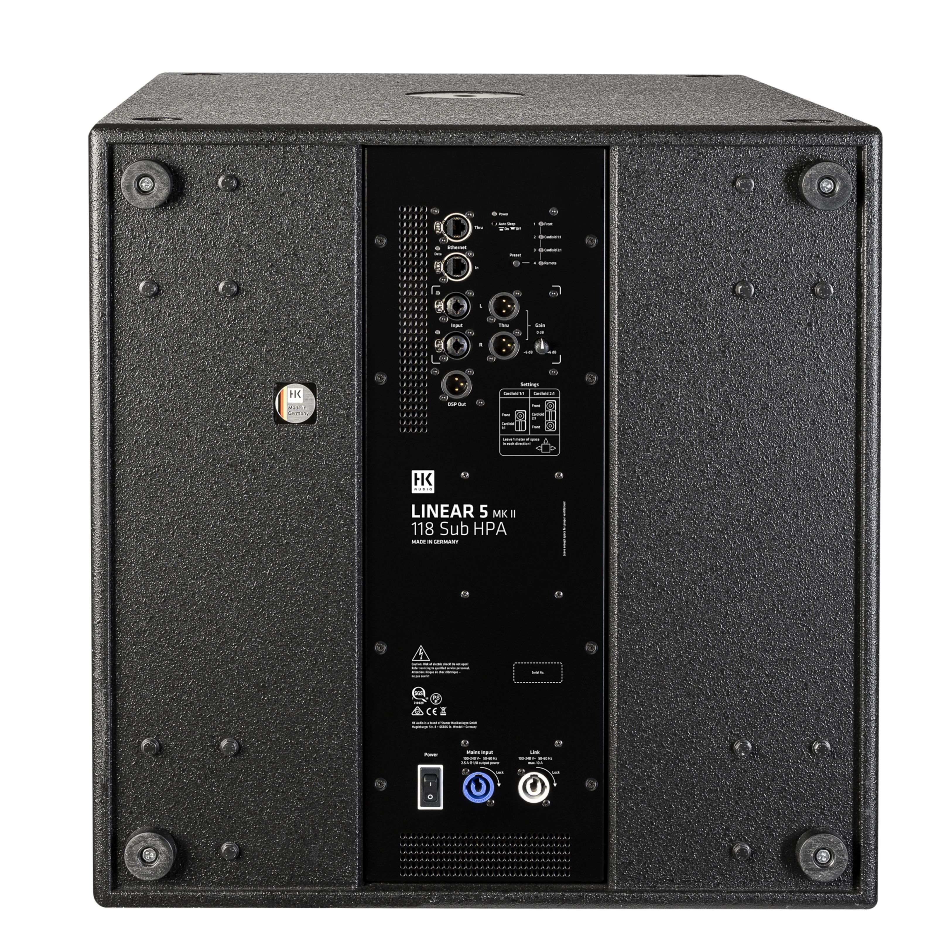 HK Audio Subwoofer (LINEAR 5 MKII 118 Sub HPA - Aktive Bassbox)