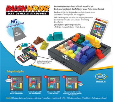 Thinkfun® Spiel, Geschicklichkeitsspiel Rush Hour - Das geniale Stauspiel