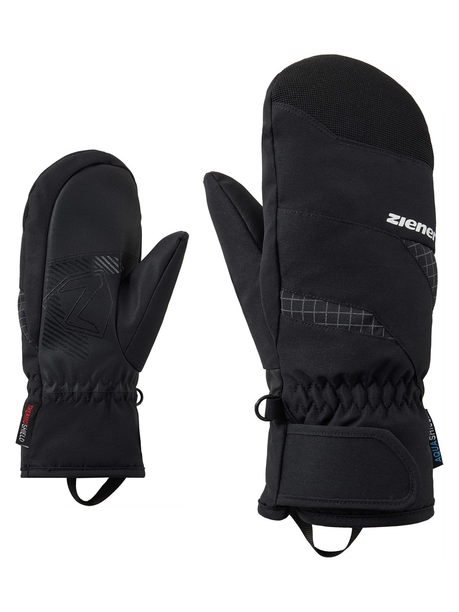 Ziener Fäustlinge LUUKIO-Z AQUASHIELD® JUNIOR wasserdicht, winddicht, atmungsaktiv, warmes Fleece-Futter