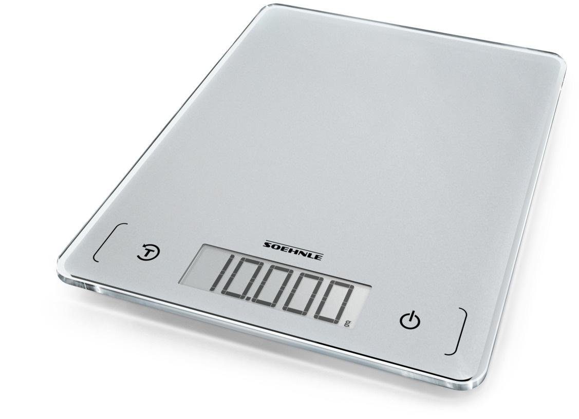 Soehnle Slim, Küchenwaage Page Comfort LCD-Anzeige 300
