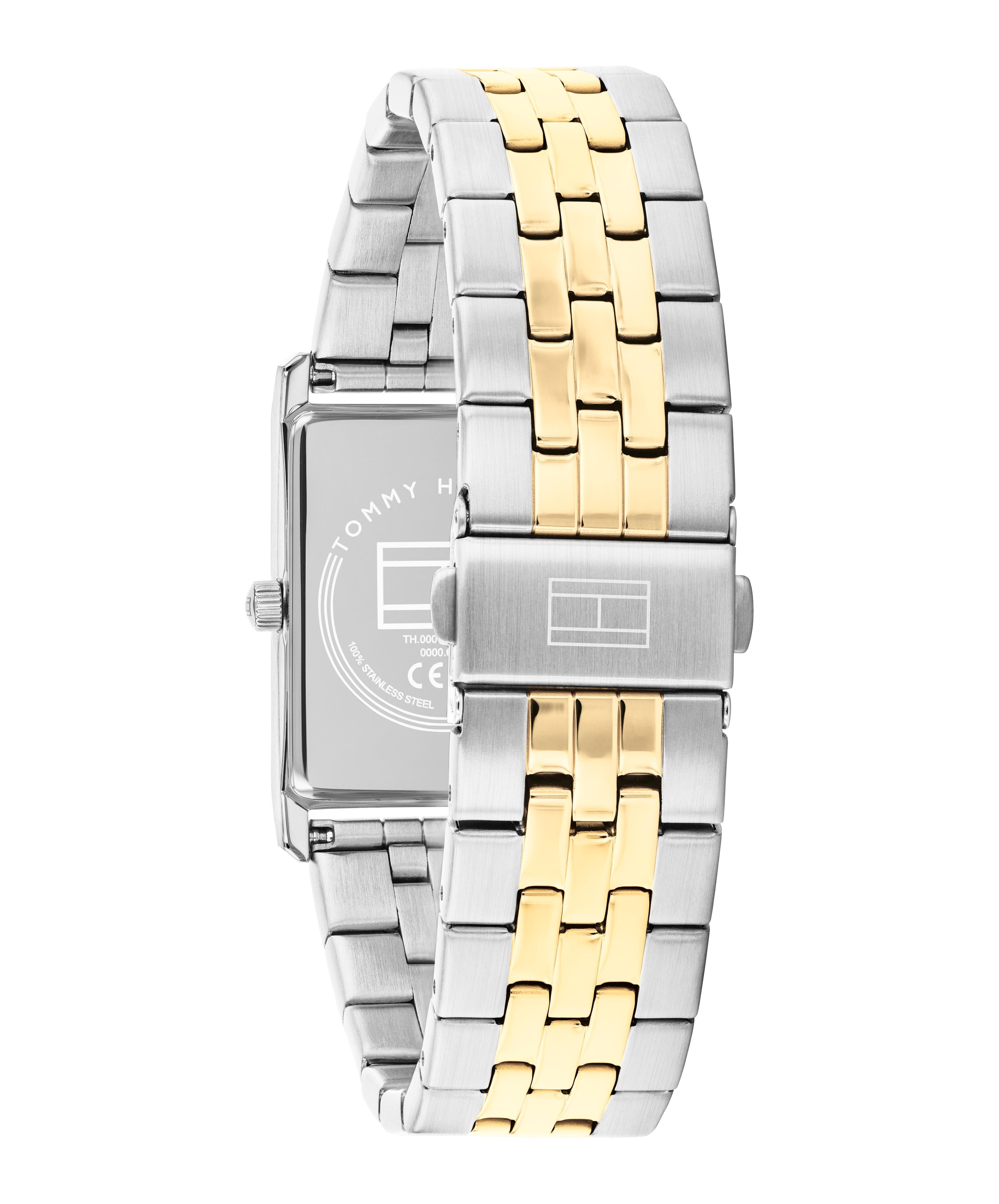 Tommy Hilfiger Quarzuhr Ben 1710774, Armbanduhr, Herrenuhr, Edelstahlarmband, analog