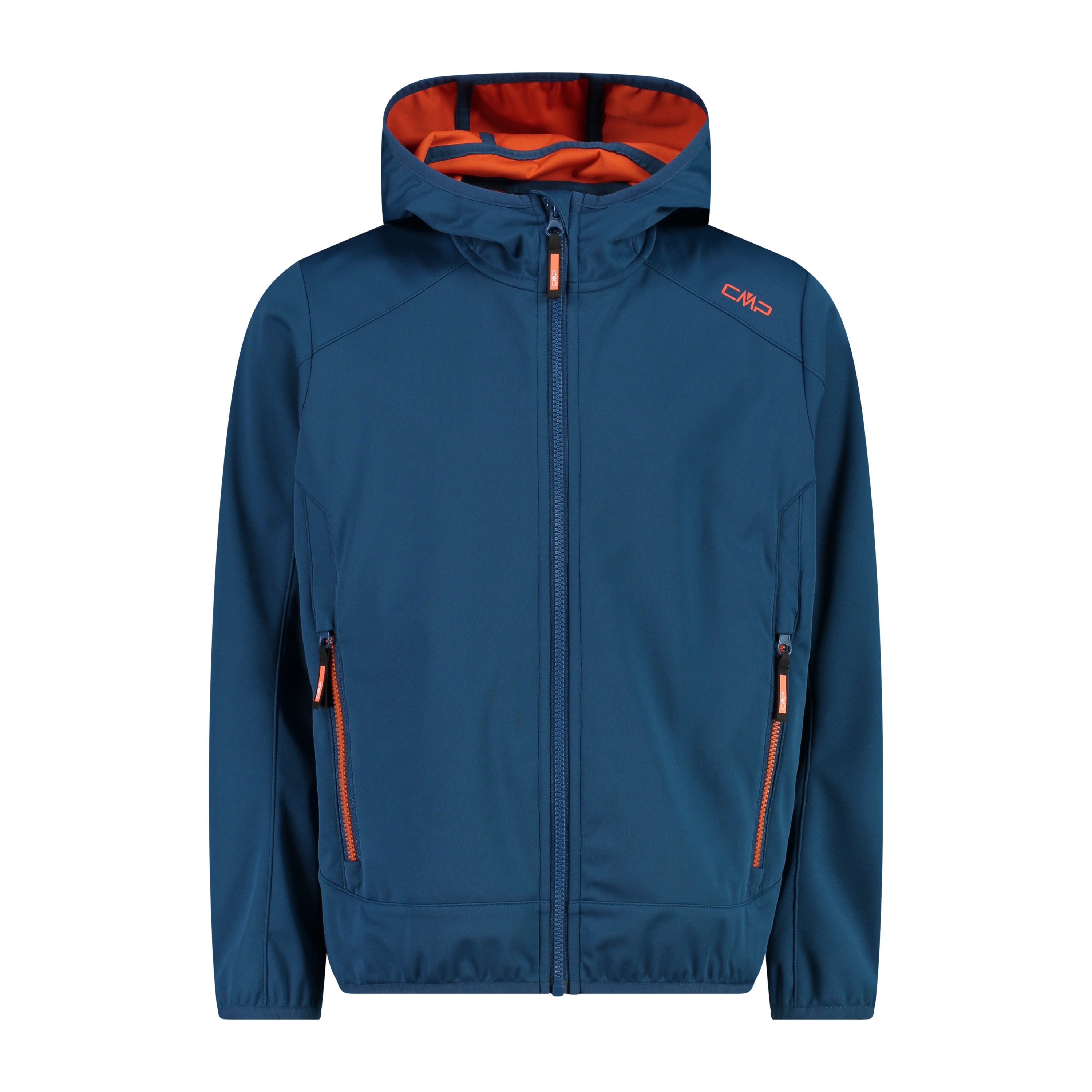 CMP Softshelljacke KID JACKET FIX HOOD OCEAN