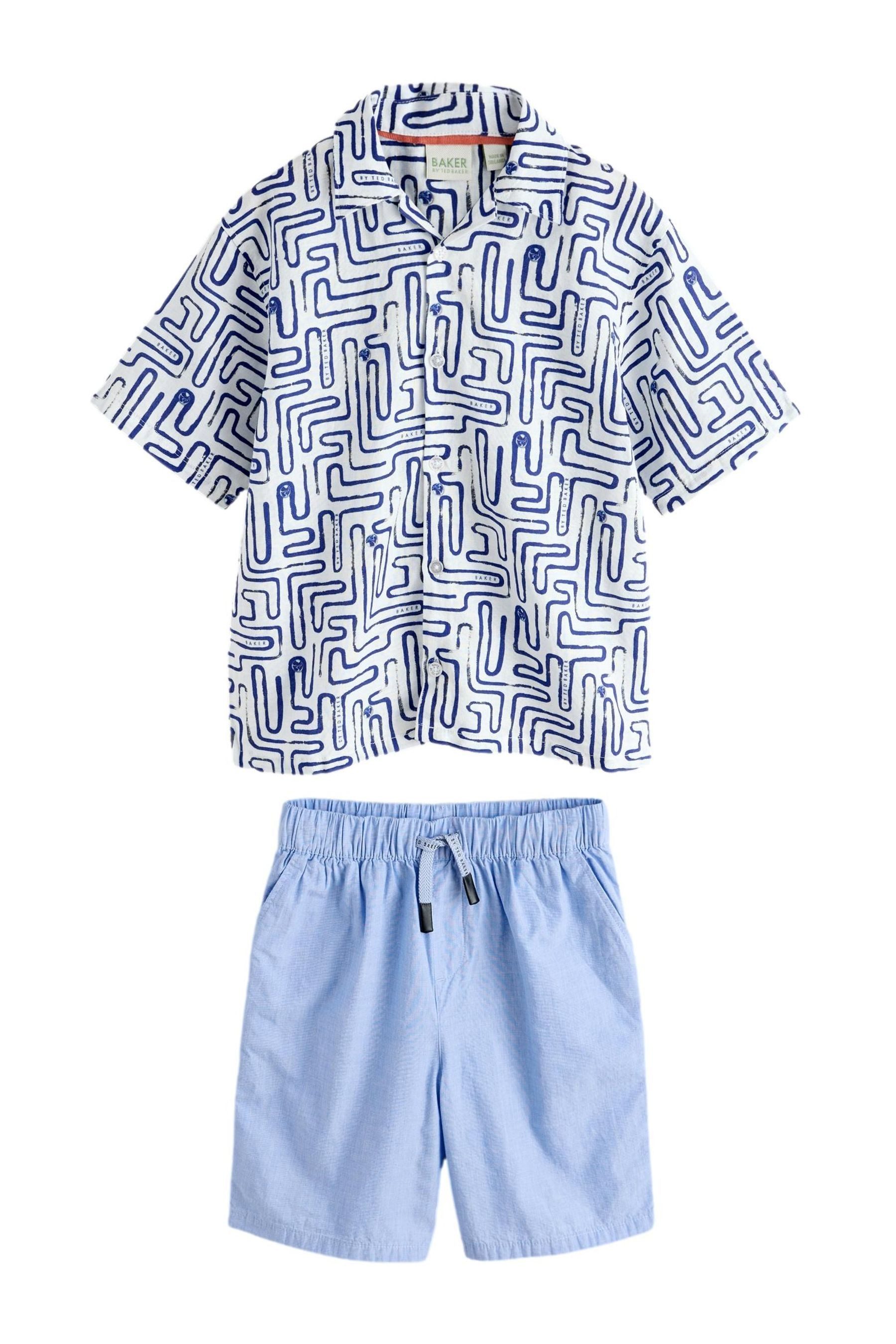 Shirt & Shorts Baker by Ted Baker Hemd + Shorts im Set