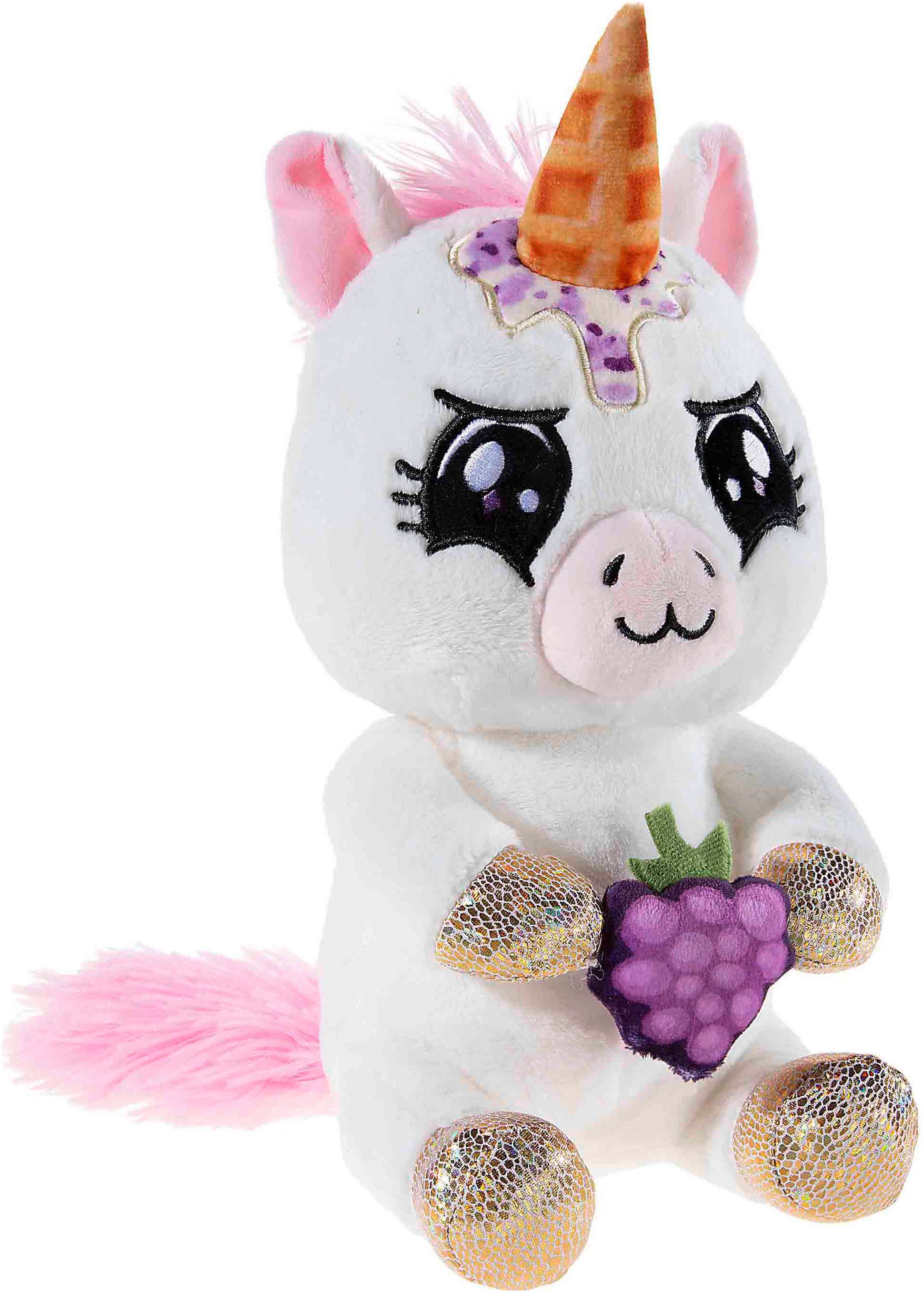 Heunec® Kuscheltier Einhorn Ice Baby mit Himbeere