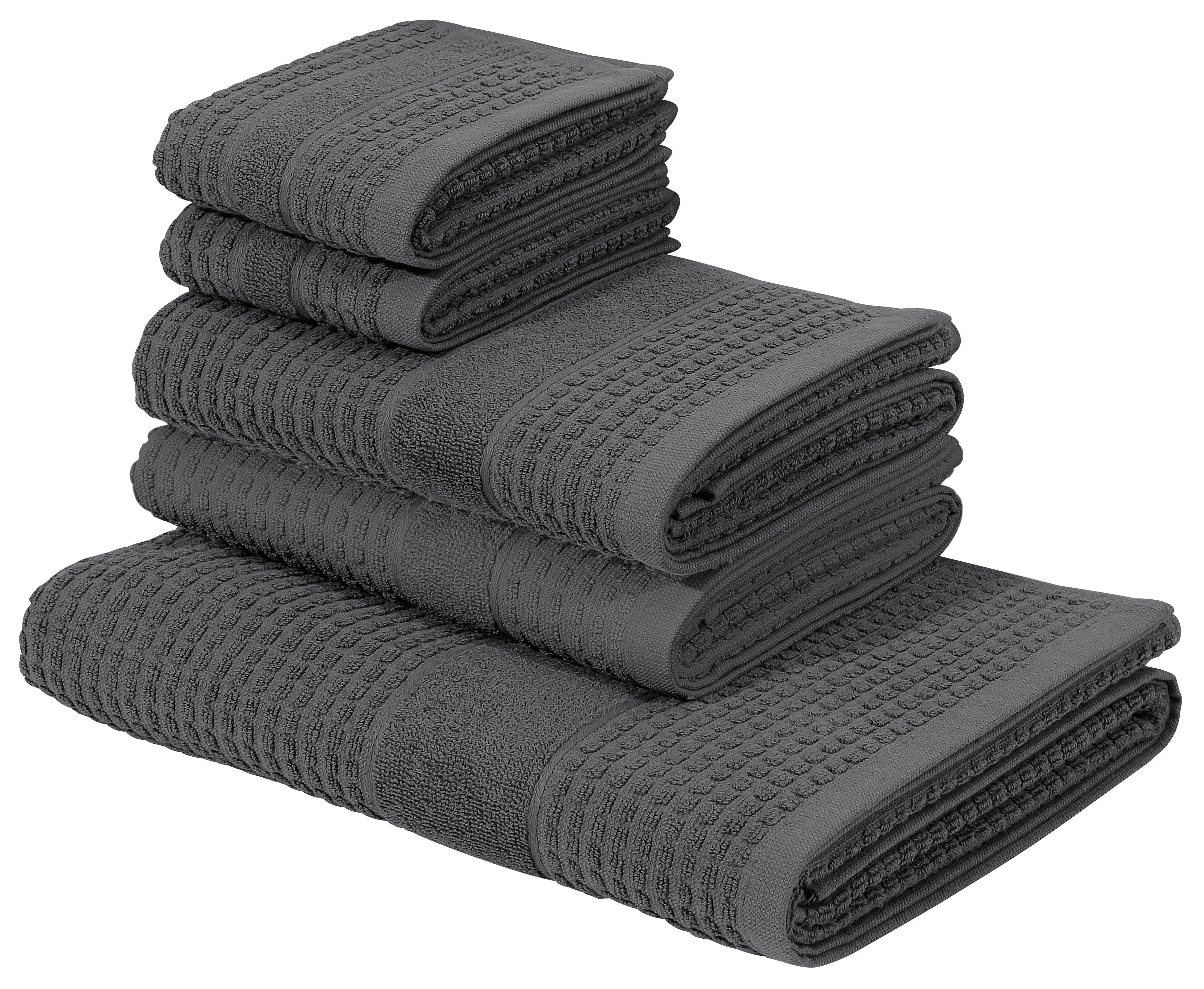 KangaROOS Handtuch Set Summer, Duschtuch, Handtuch, Gästeücher, Frottier (S günstig online kaufen