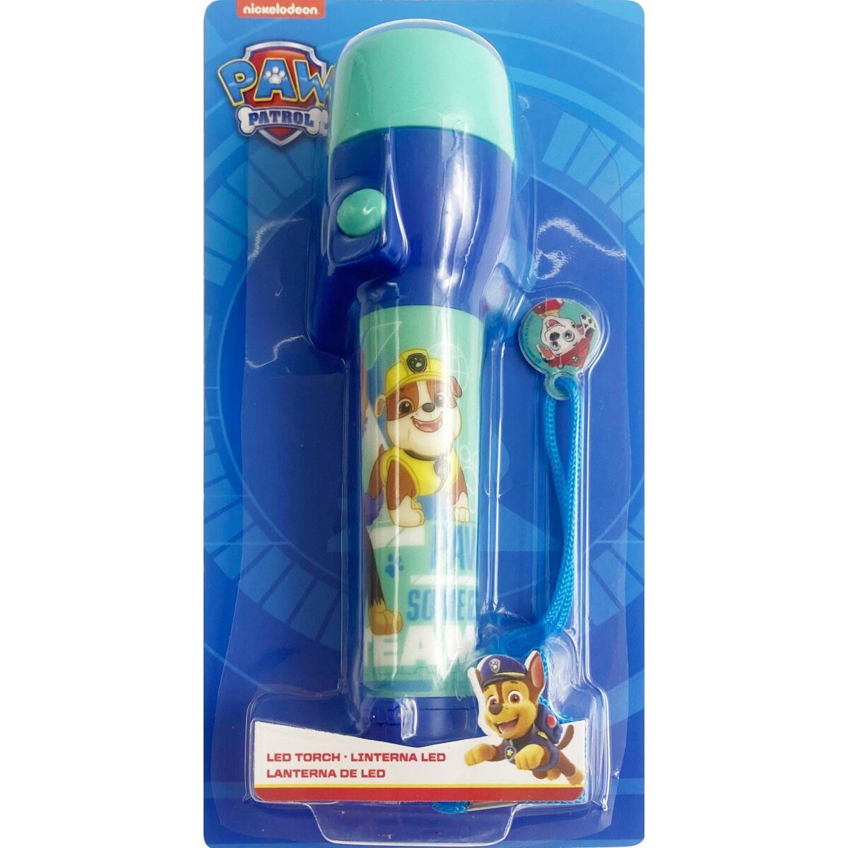 PAW PATROL Taschenlampe Paw Patrol Taschenlampe Kinder 21cm LED Future Leader
