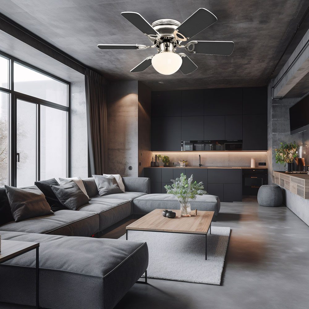 V-TAC Deckenventilator, Leiser Decken Ventilator Zugschalter günstig online kaufen