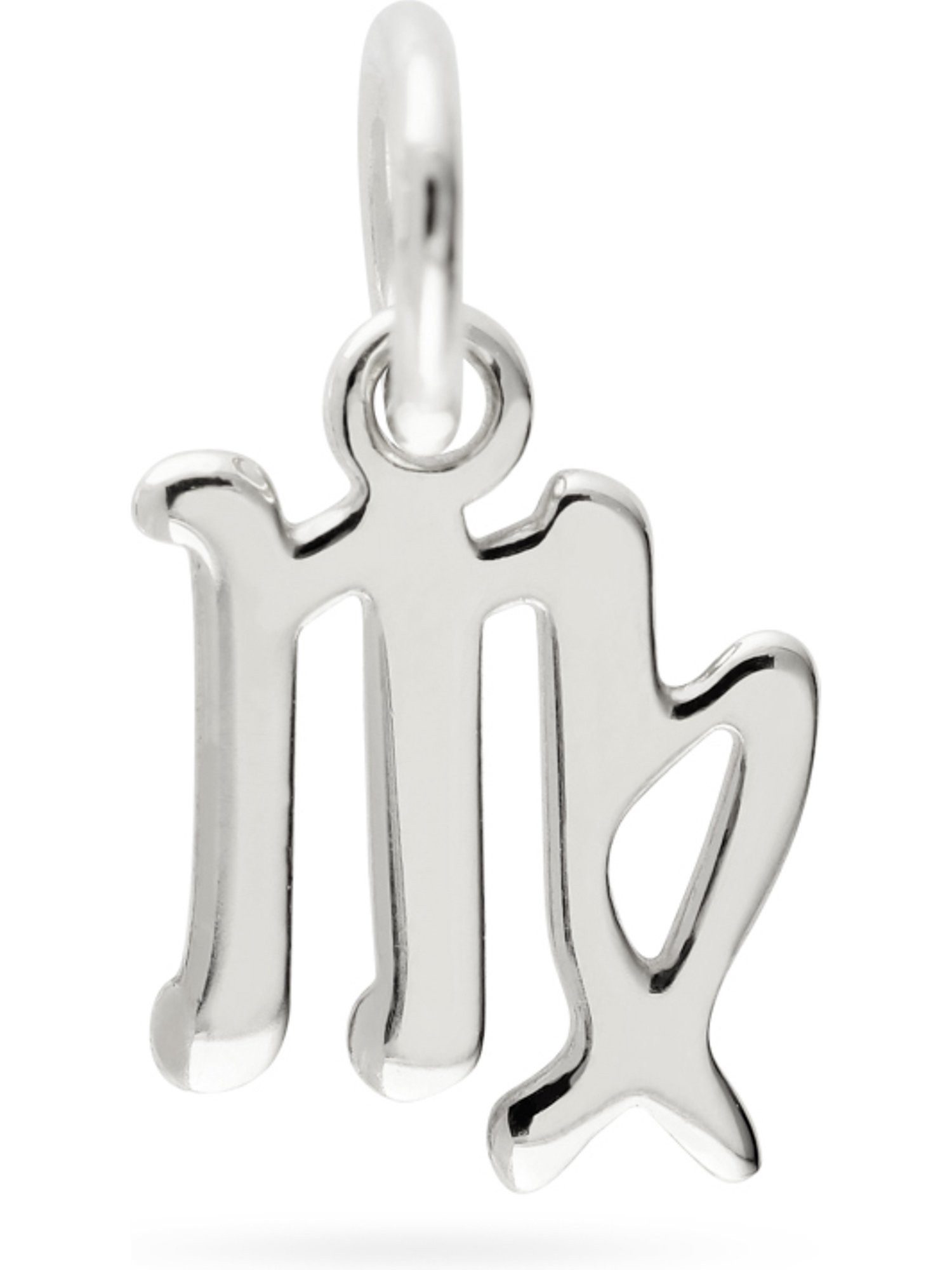 FAVS Kettenanhänger FAVS Damen-Charm 925er Silber Jungfrau