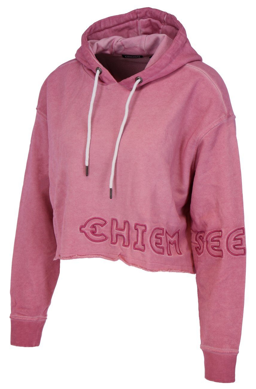 Chiemsee Kapuzensweatshirt Women Sweatshirt, Loose Fit (1-tlg) Super Pink 17-2625