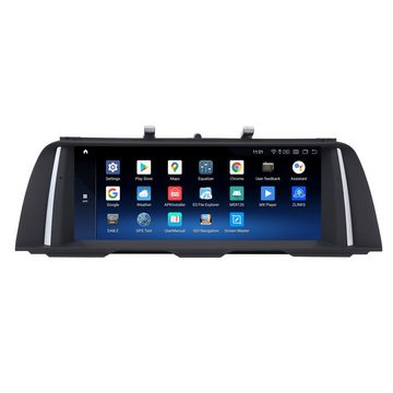 TAFFIO Für BMW 5er F10 F11 NBT System 10.2" Touchscreen Android GPS Carplay Einbau-Navigationsgerät