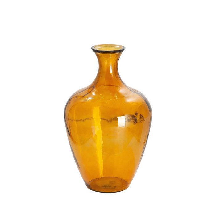 GILDE Dekovase GILDE Vase Arturo - gelb - H. 100cm x D. 30cm