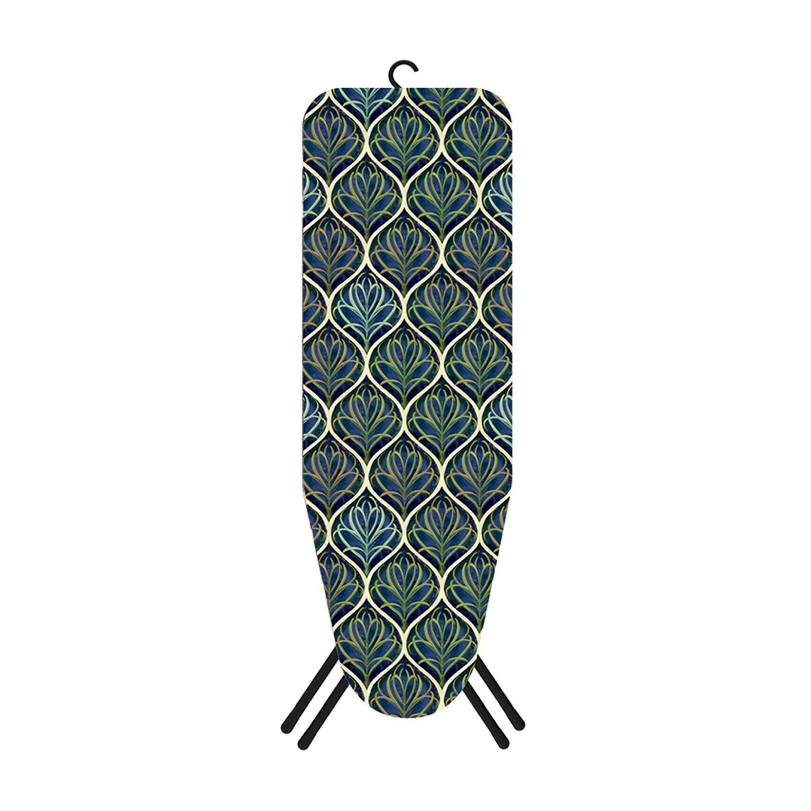 HTI-Living Bügelbrett Bügelbrett Rosalinde Dunkelblau, Bügelfläche 112x38 cm, Bügelfläche 112 x 38 cm